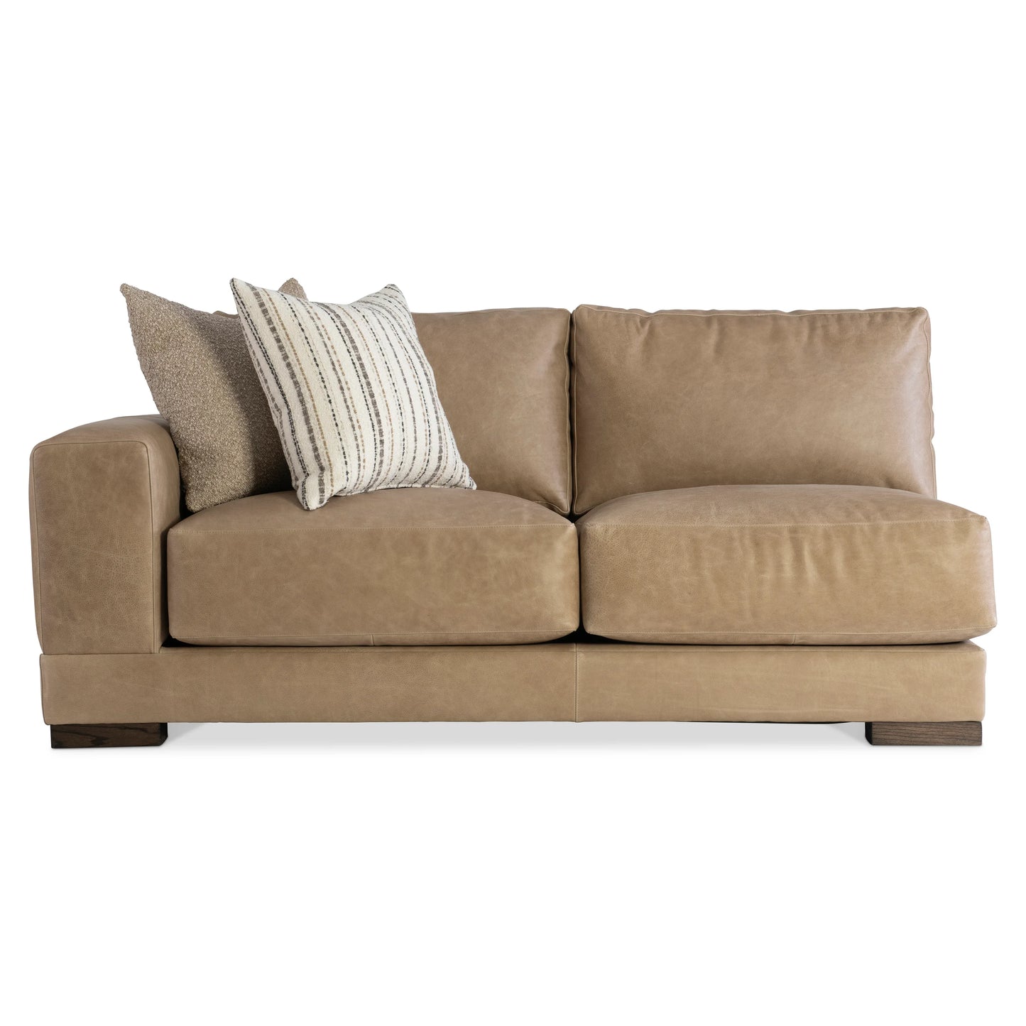 Lars Leather Left Arm Loveseat Bernhardt Living