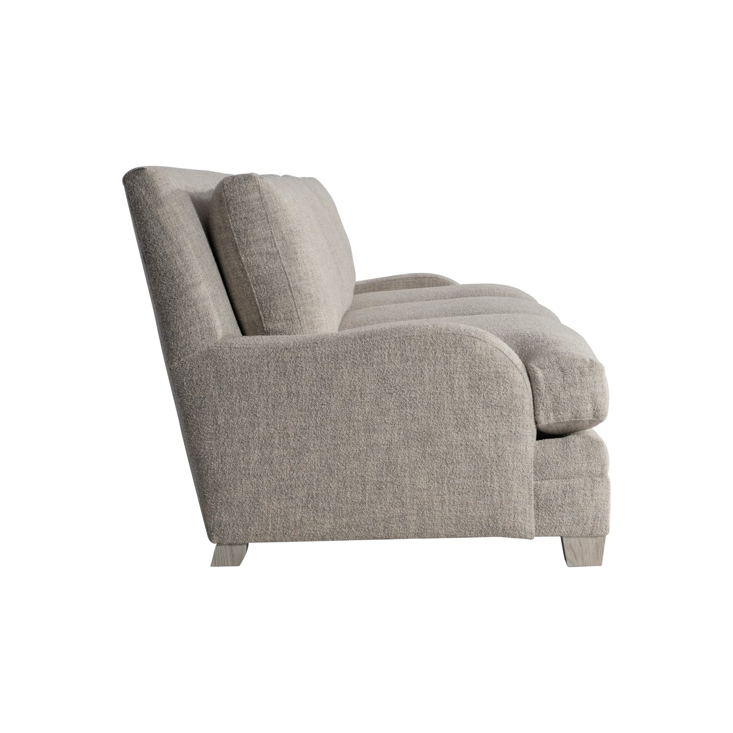 Bernhardt Rollins Fabric Sofa — Low Arms, Lofty Comfort Bernhardt Sofa