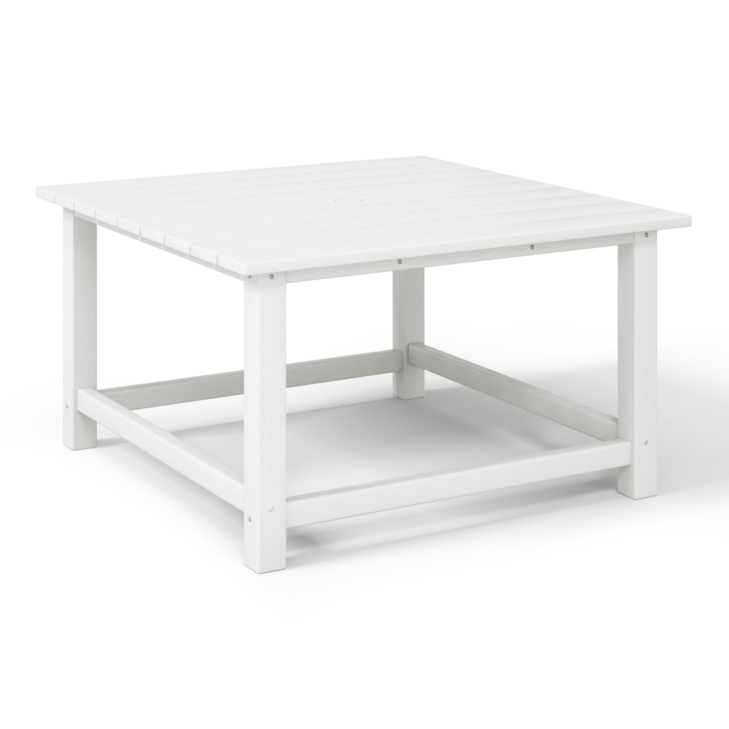 Tuscany All-Weather Outdoor Square Coffee Table (31" Top) White Seahawk Designs Patio Coffee Tables