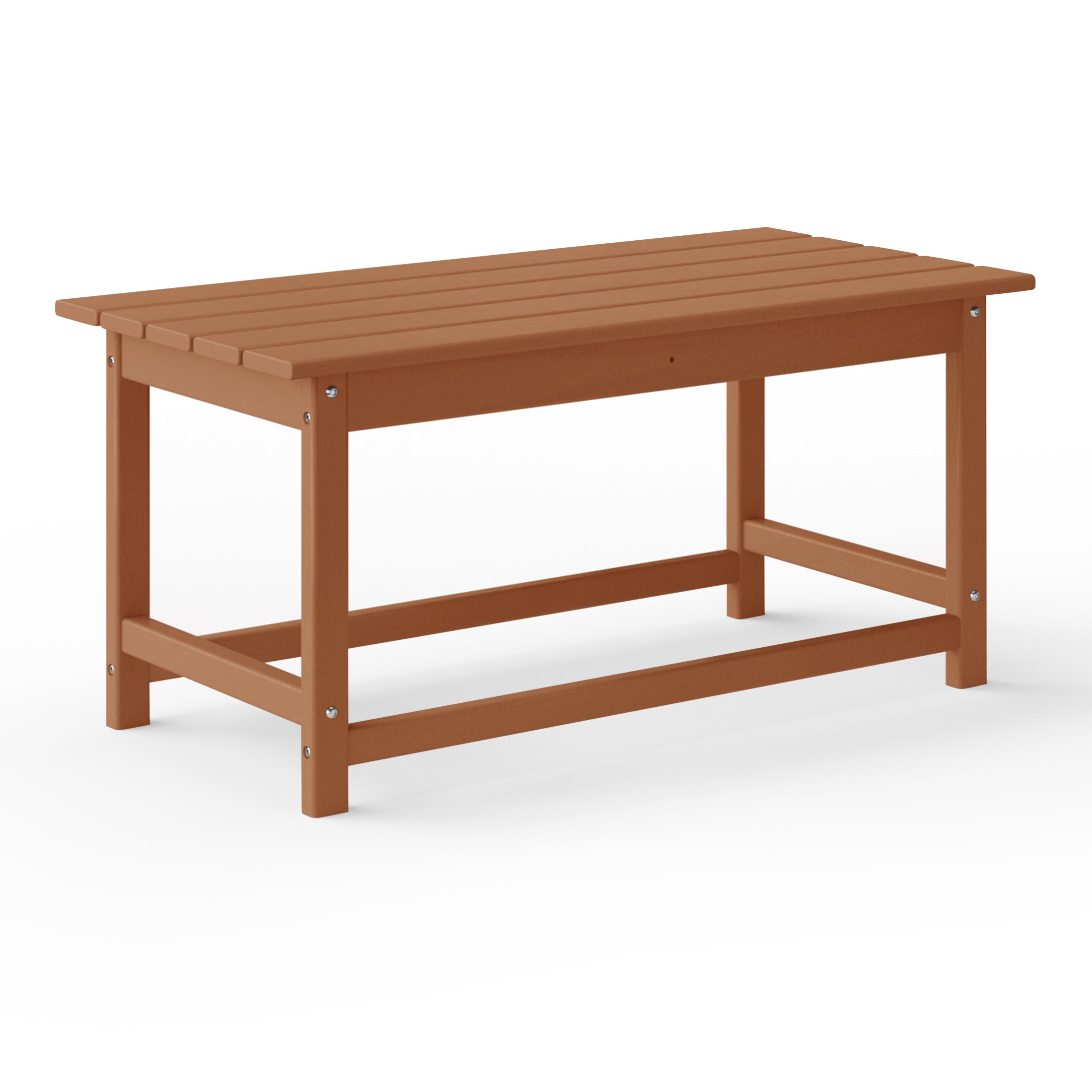 Tuscany All-Weather Outdoor Coffee Table (35" Top) Teak Seahawk Designs Patio Coffee Tables