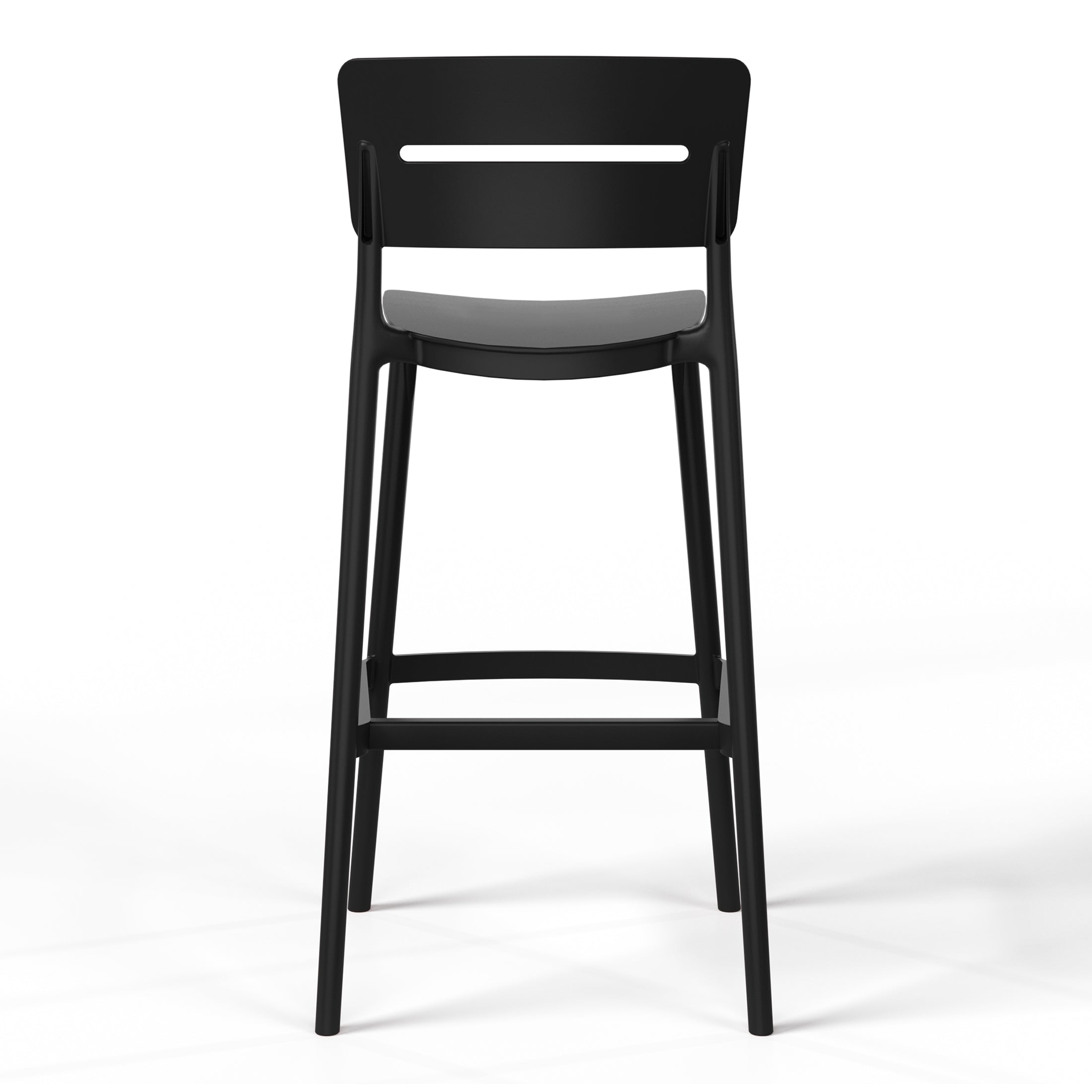 Polyform 29.5" Bar Stool (Set of 2) Seahawk Designs Patio Bar & Counter Stools