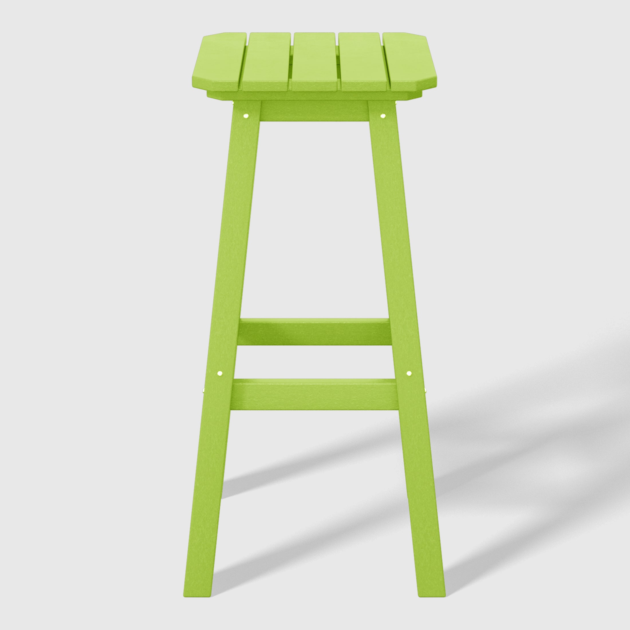 Stockholm All-Weather Outdoor Square Bar Stool (29" Height) Seahawk Designs Patio Bar & Counter Stools