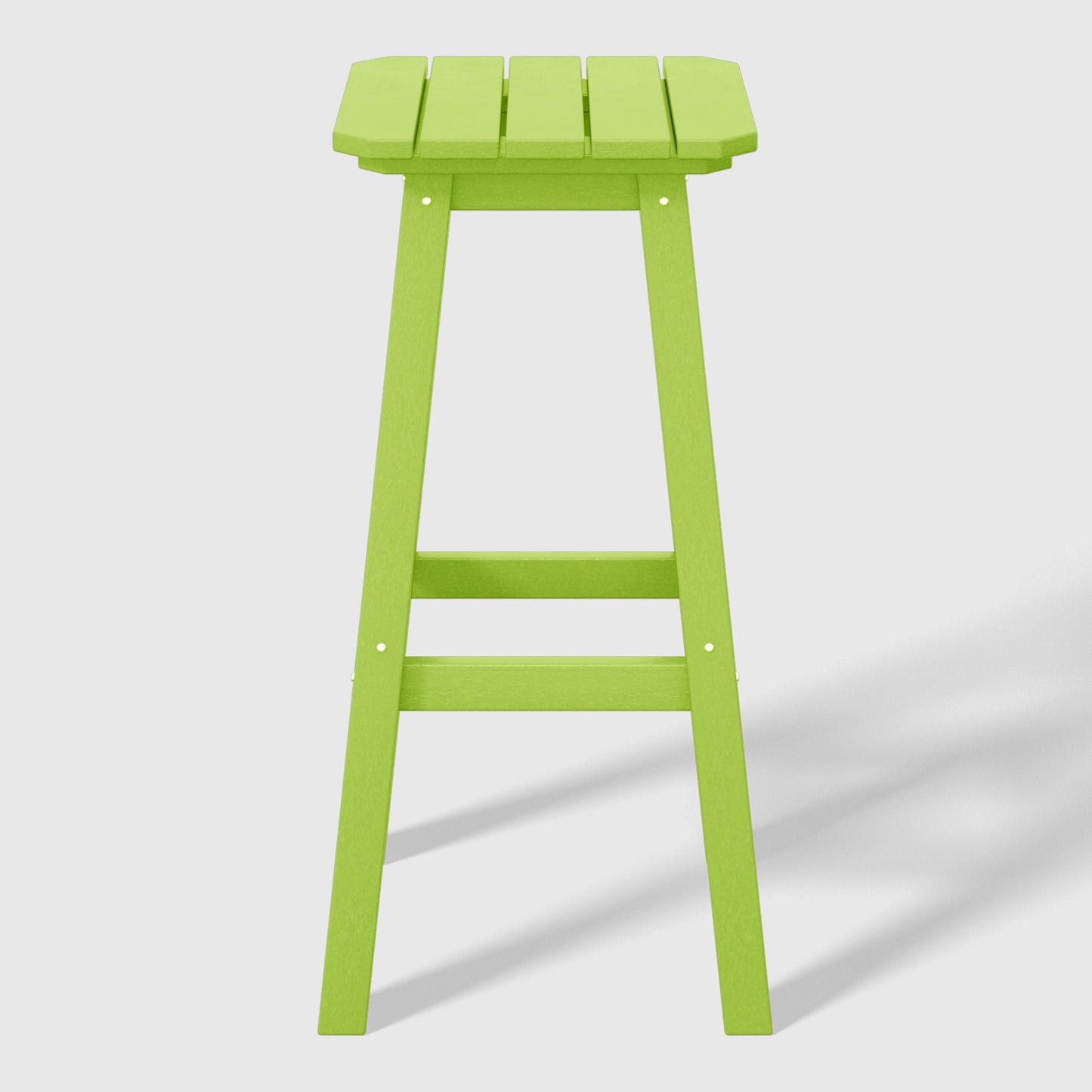 Stockholm All-Weather Outdoor Square Bar Stool (29" Height) Seahawk Designs Patio Bar & Counter Stools