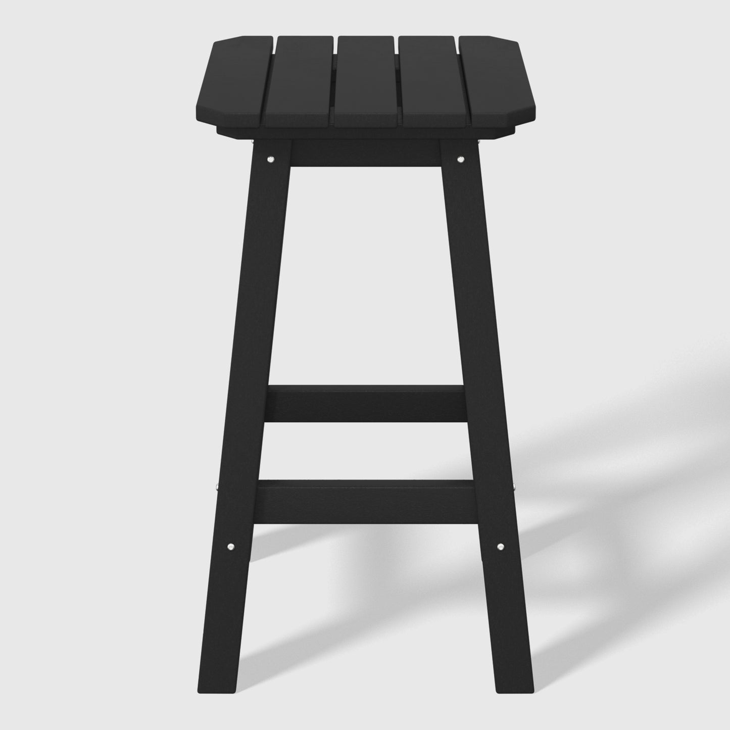 Stockholm All-Weather Outdoor Square Counter Stool (24" Seat Height) Seahawk Designs Patio Bar & Counter Stools