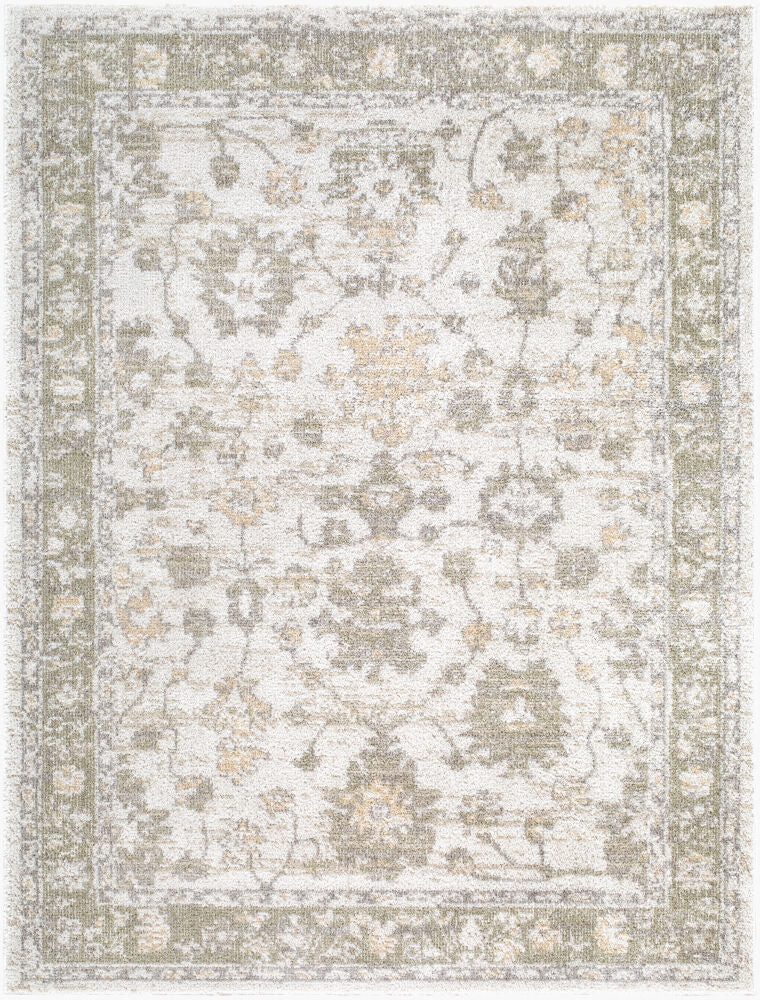 Jazz Machine Woven Rug — Ivory/Medium Gray