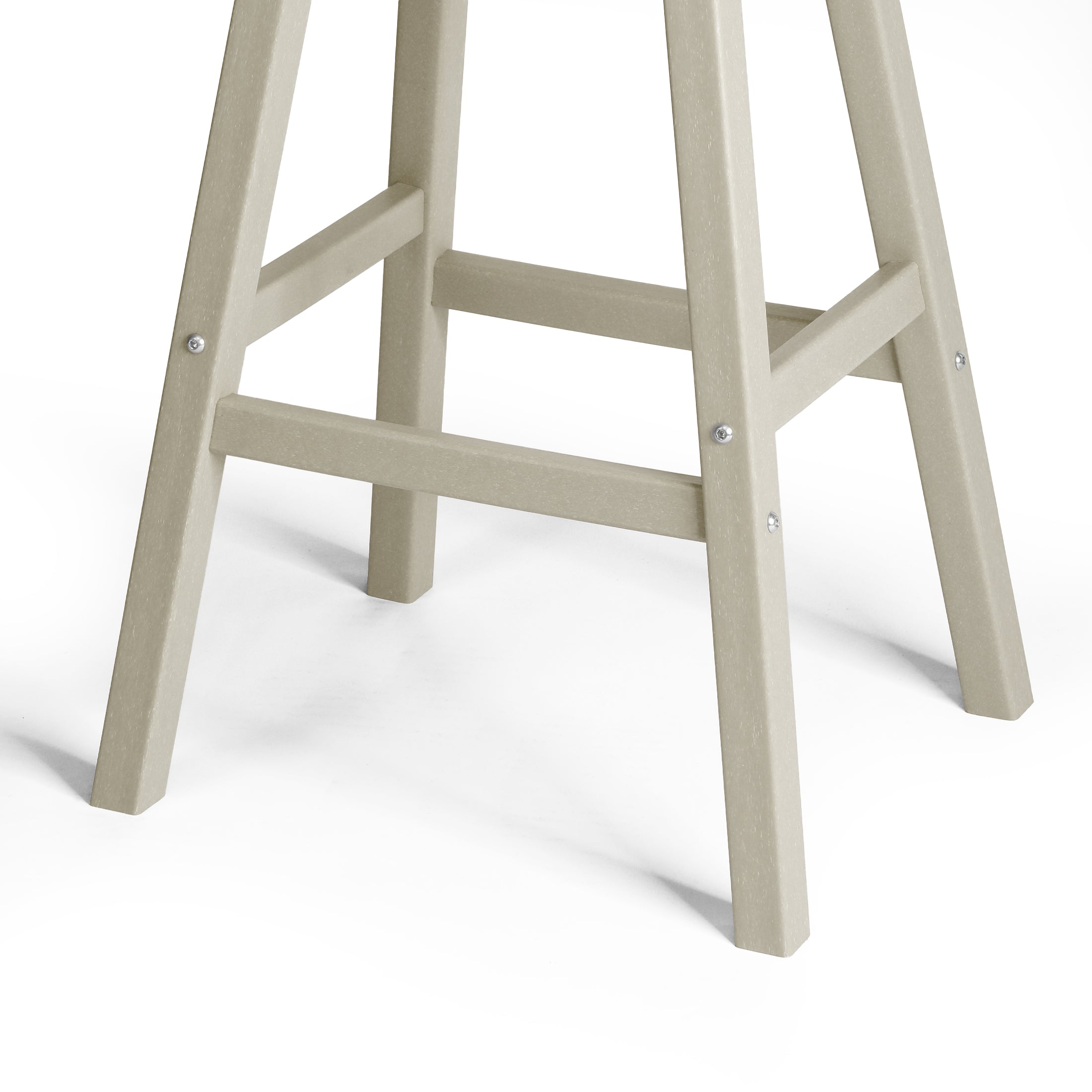 Stockholm All-Weather Outdoor Saddle Bar Stool (29" Height) Seahawk Designs Patio Bar & Counter Stools