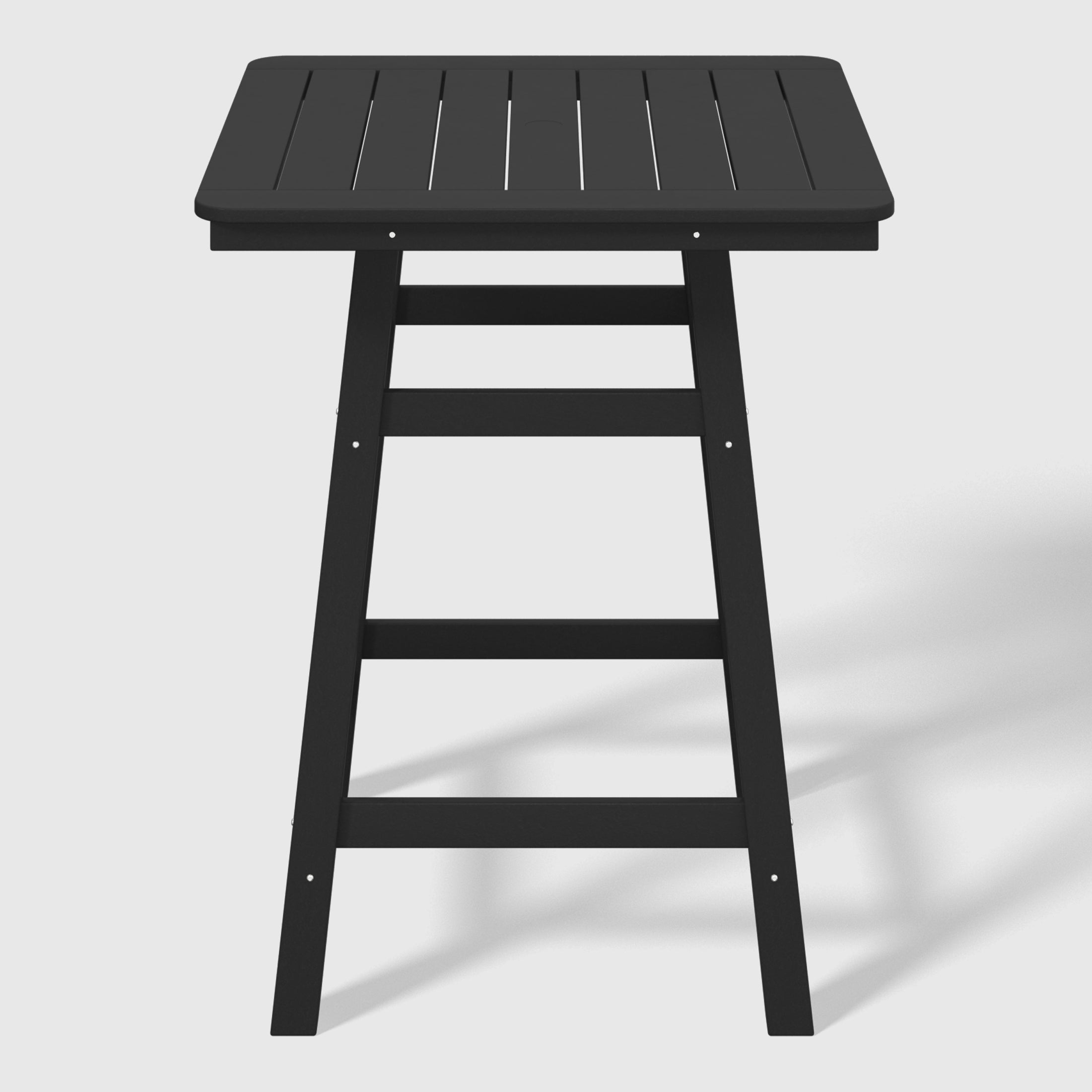 Stockholm All-Weather Outdoor Square Counter Table (31" Top) Seahawk Designs Patio Bar Tables