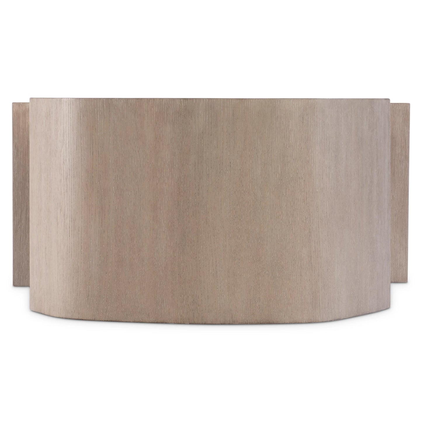Bernhardt Weston Cocktail Table — Organic Oval in Fossil and Tawny Bernhardt Coffee Table