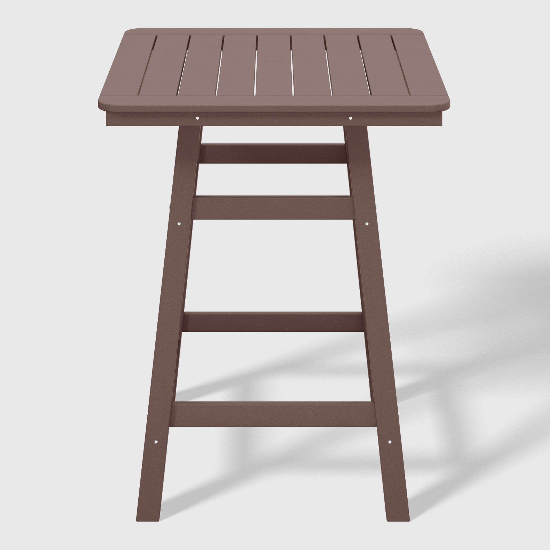 Stockholm All-Weather Outdoor Square Counter Table (31" Top) Seahawk Designs Patio Bar Tables