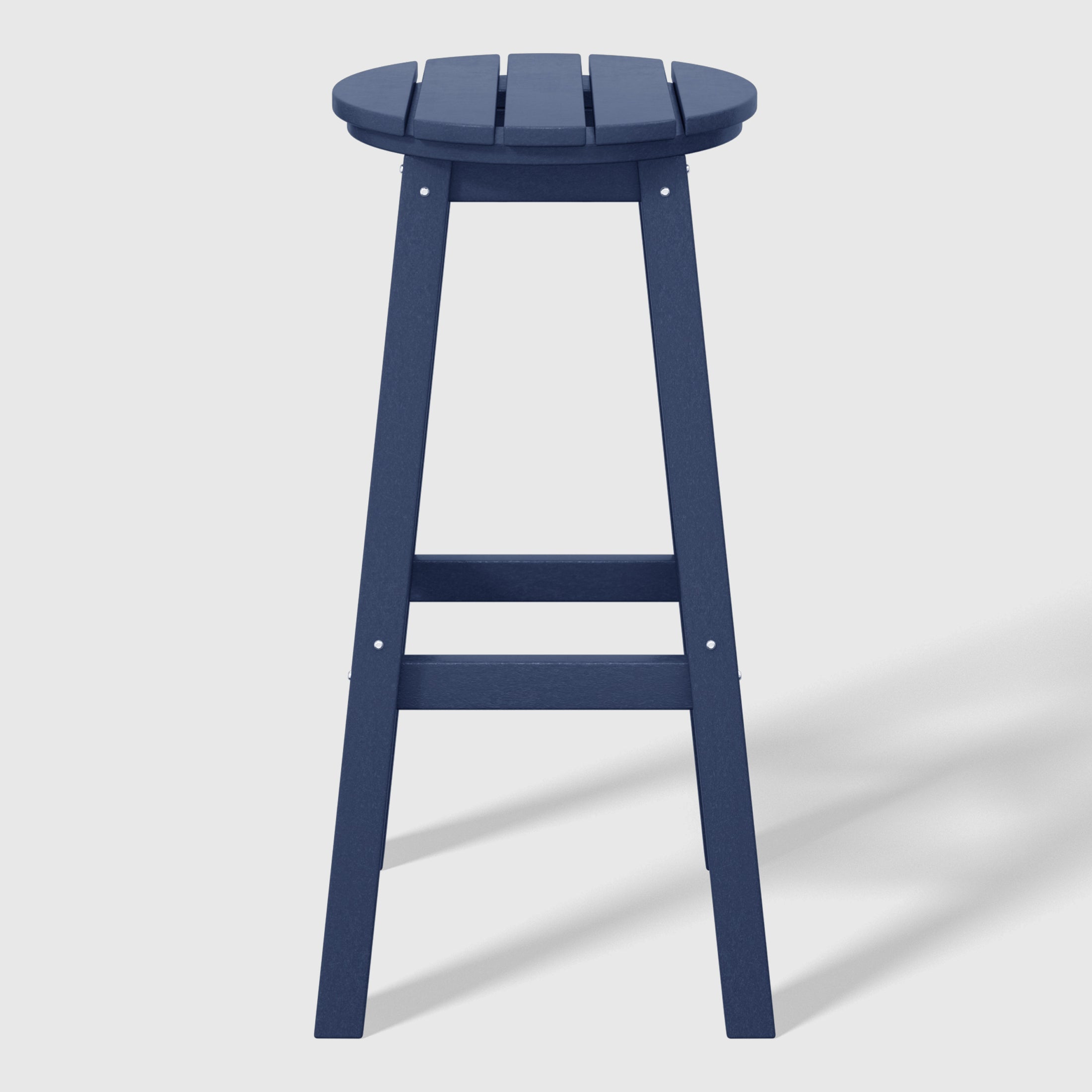 Stockholm All-Weather Outdoor Round Bar Stool (29" Height) Seahawk Designs Patio Bar & Counter Stools