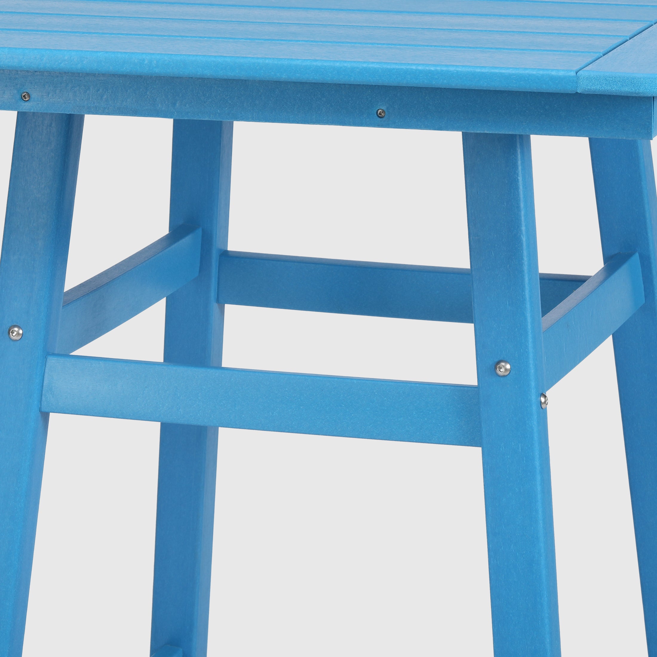 Stockholm All-Weather Outdoor Square Counter Table (31" Top) Seahawk Designs Patio Bar Tables