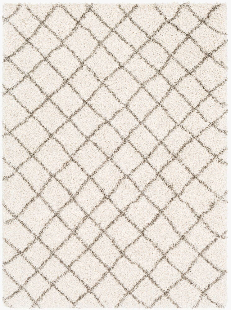 Kodiak Machine Woven Rug — Dark Brown/Light Beige