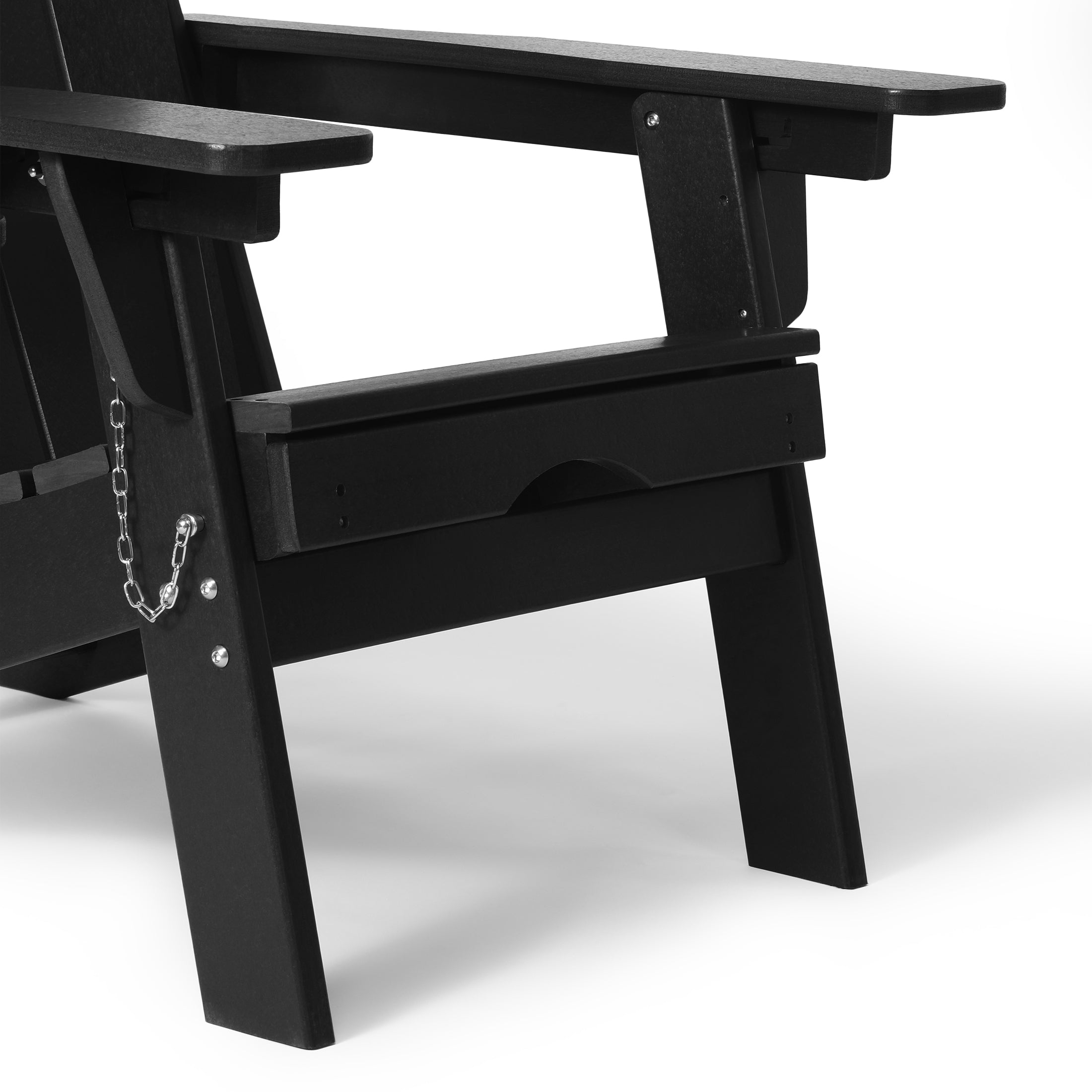 Chatham Folding Adjustable Adirondack Chair with Cup Holder and Hideaway Ottoman Seahawk Designs Adirondack Chairs