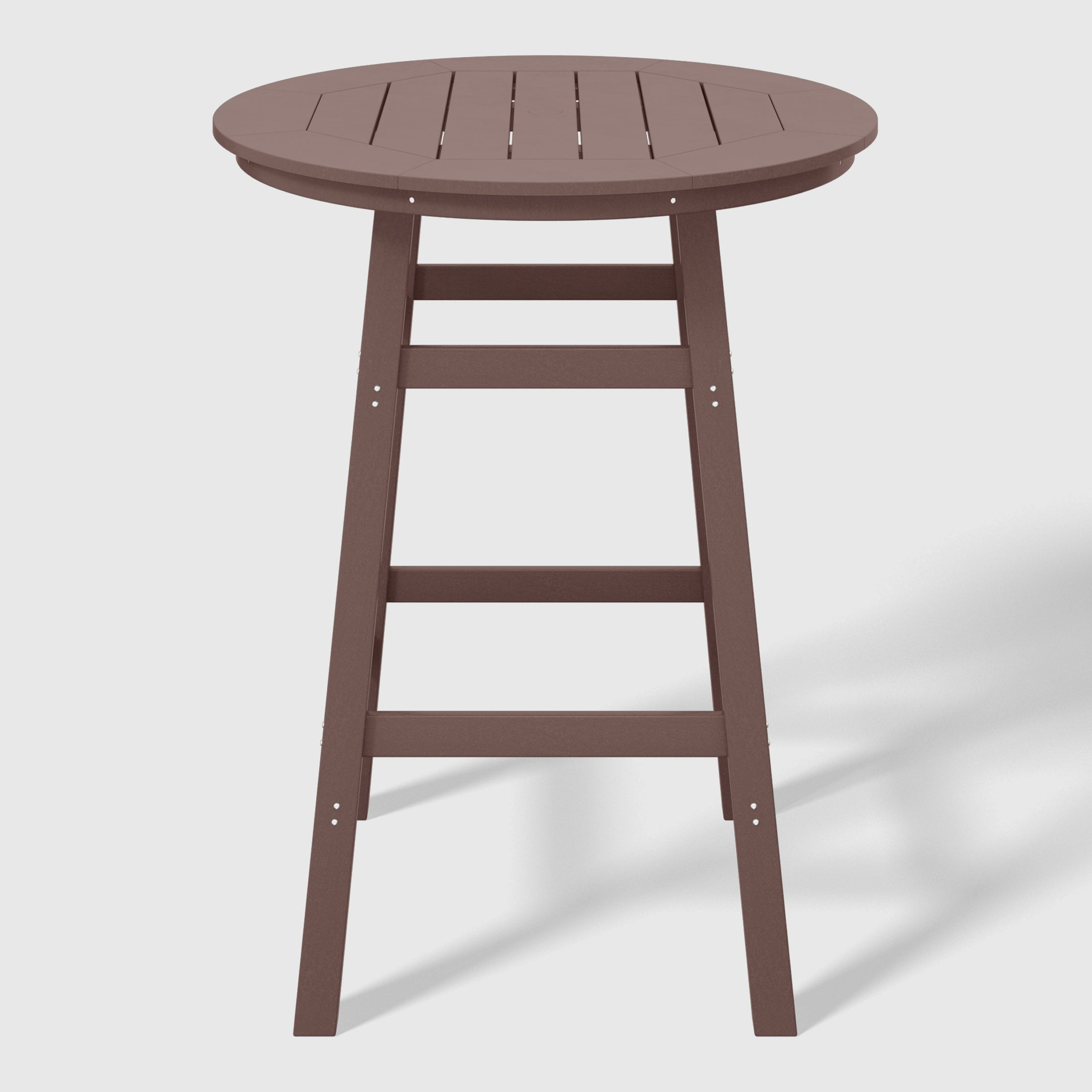 Stockholm All-Weather Outdoor 35" Round Bar Table (42" Height) Seahawk Designs Patio Bar Tables