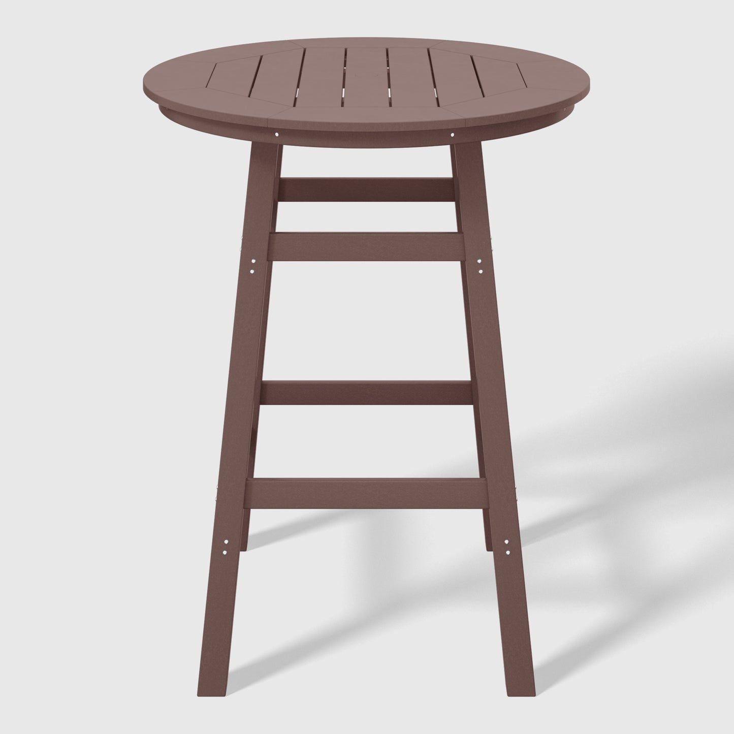 Stockholm All-Weather Outdoor 35" Round Bar Table (42" Height) Seahawk Designs Patio Bar Tables