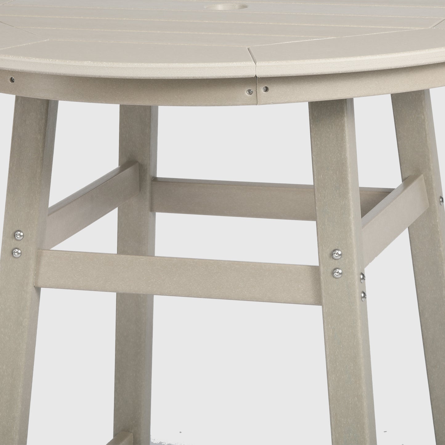 Stockholm All-Weather Outdoor 35" Round Bar Table (42" Height) Seahawk Designs Patio Bar Tables