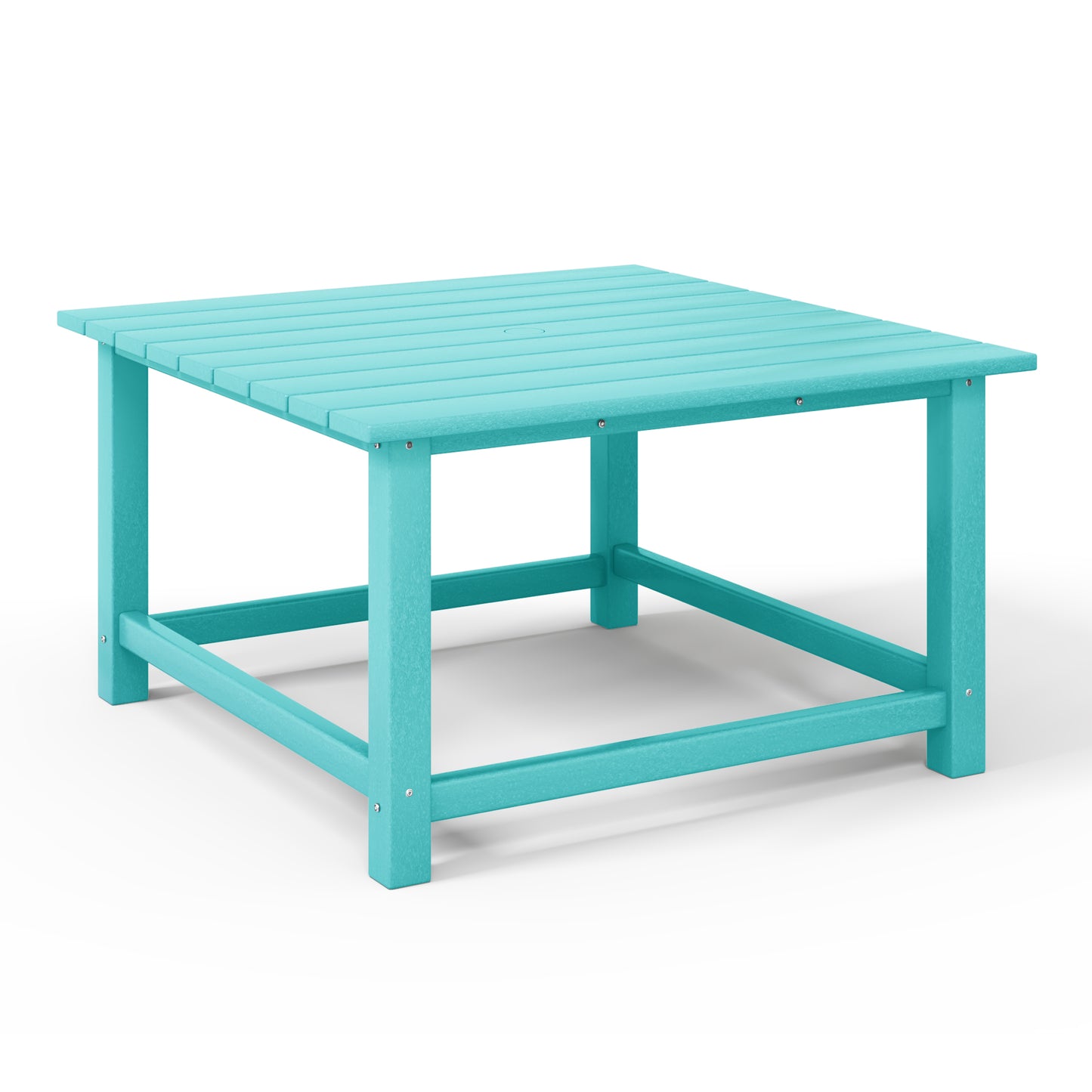 Tuscany All-Weather Outdoor Square Coffee Table (31" Top) Turquoise Seahawk Designs Patio Coffee Tables