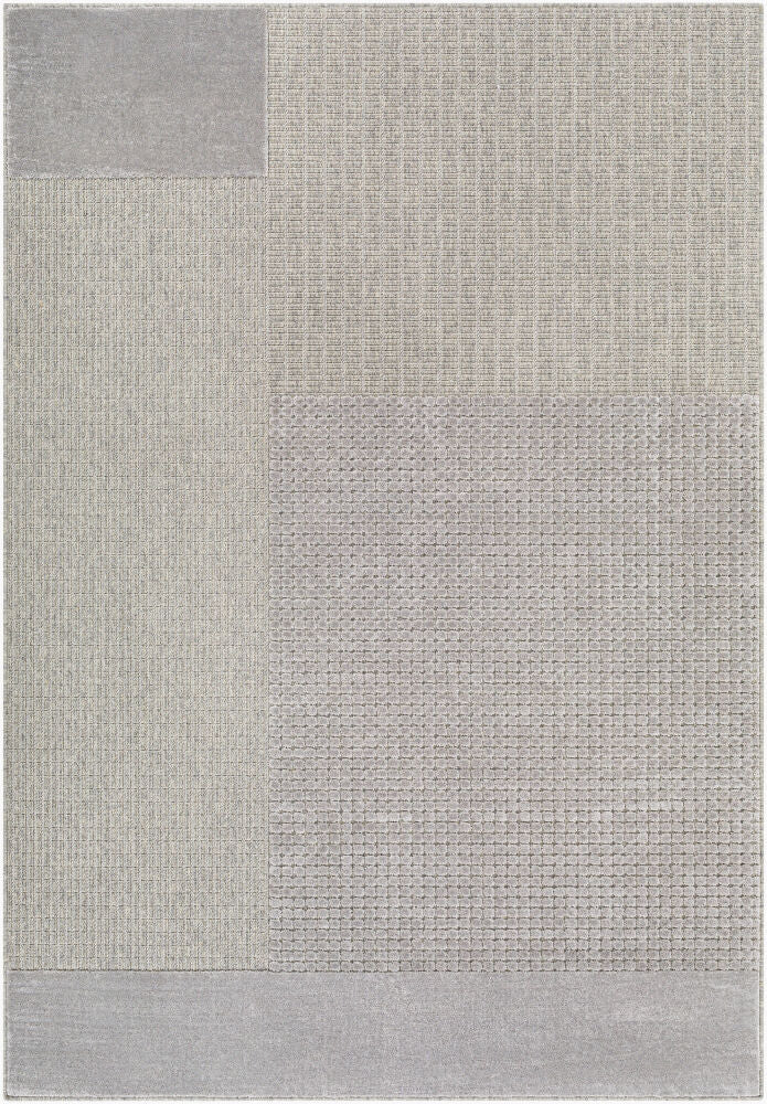 Kingston Machine Woven Rug — Gray/Light Slate