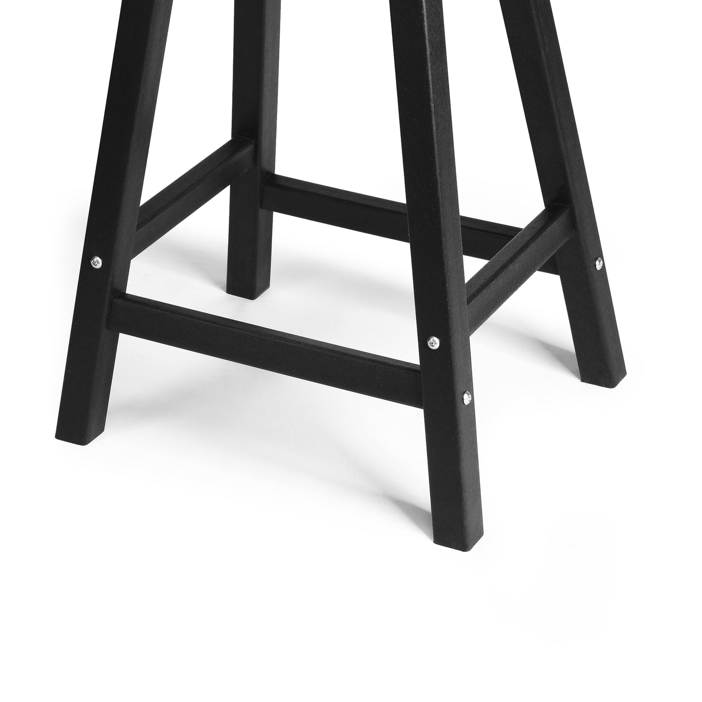 Stockholm All-Weather Outdoor Saddle Counter Stool (24" Height) Seahawk Designs Patio Bar & Counter Stools