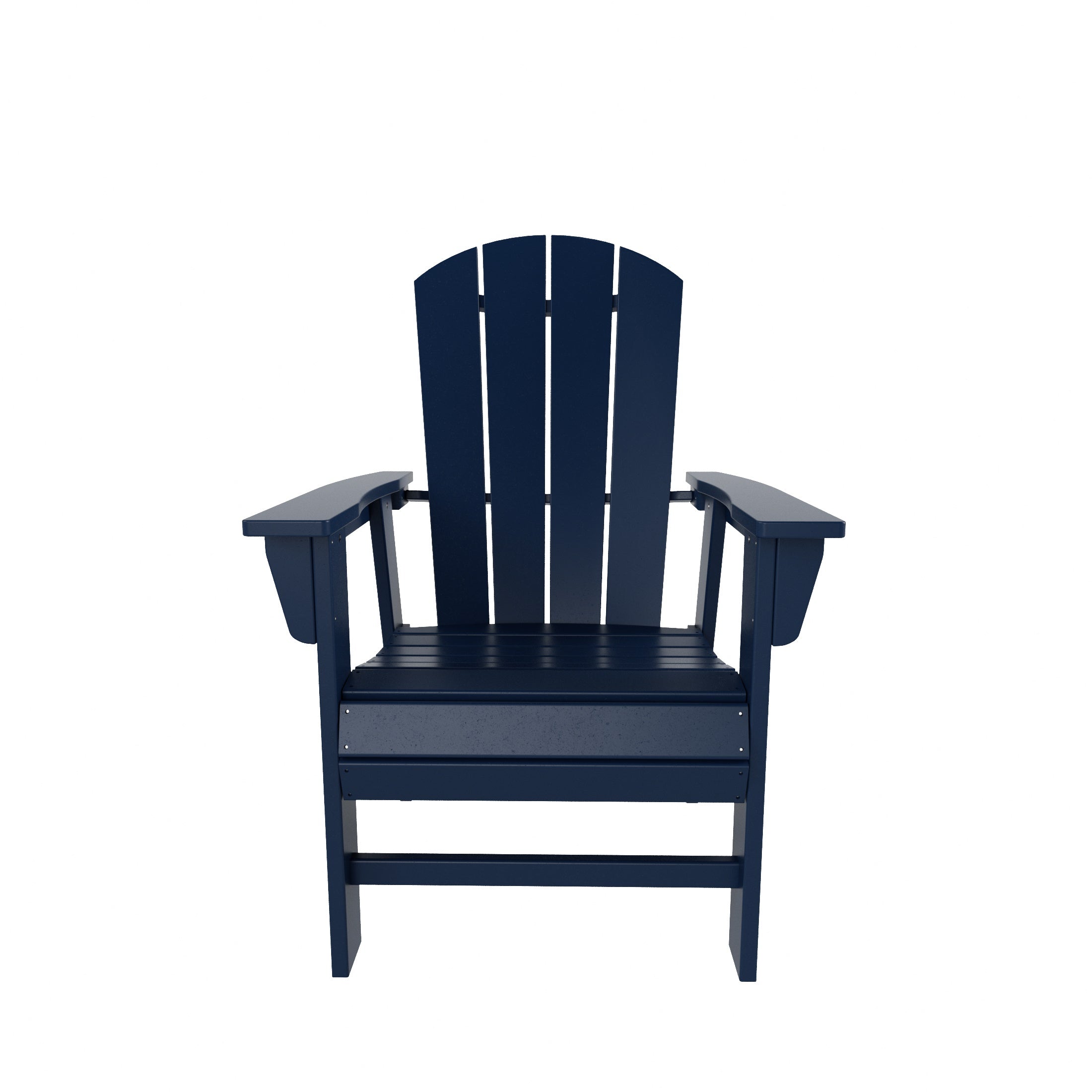 Chatham All-Weather Outdoor Classic Adirondack Patio Dining Chair Navy Blue Seahawk Designs Patio Dining Chairs