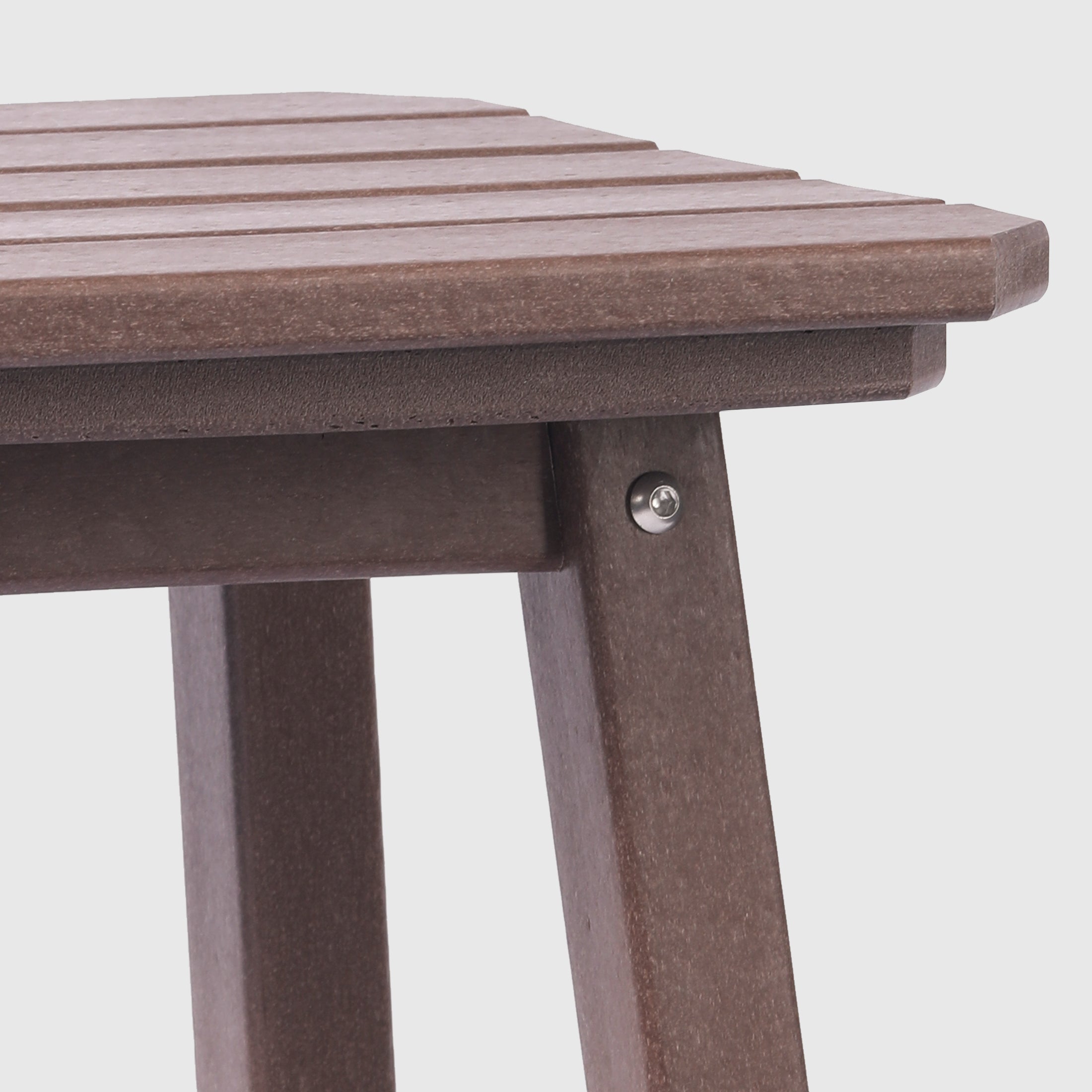 Stockholm All-Weather Outdoor Square Bar Stool (29" Height) Seahawk Designs Patio Bar & Counter Stools