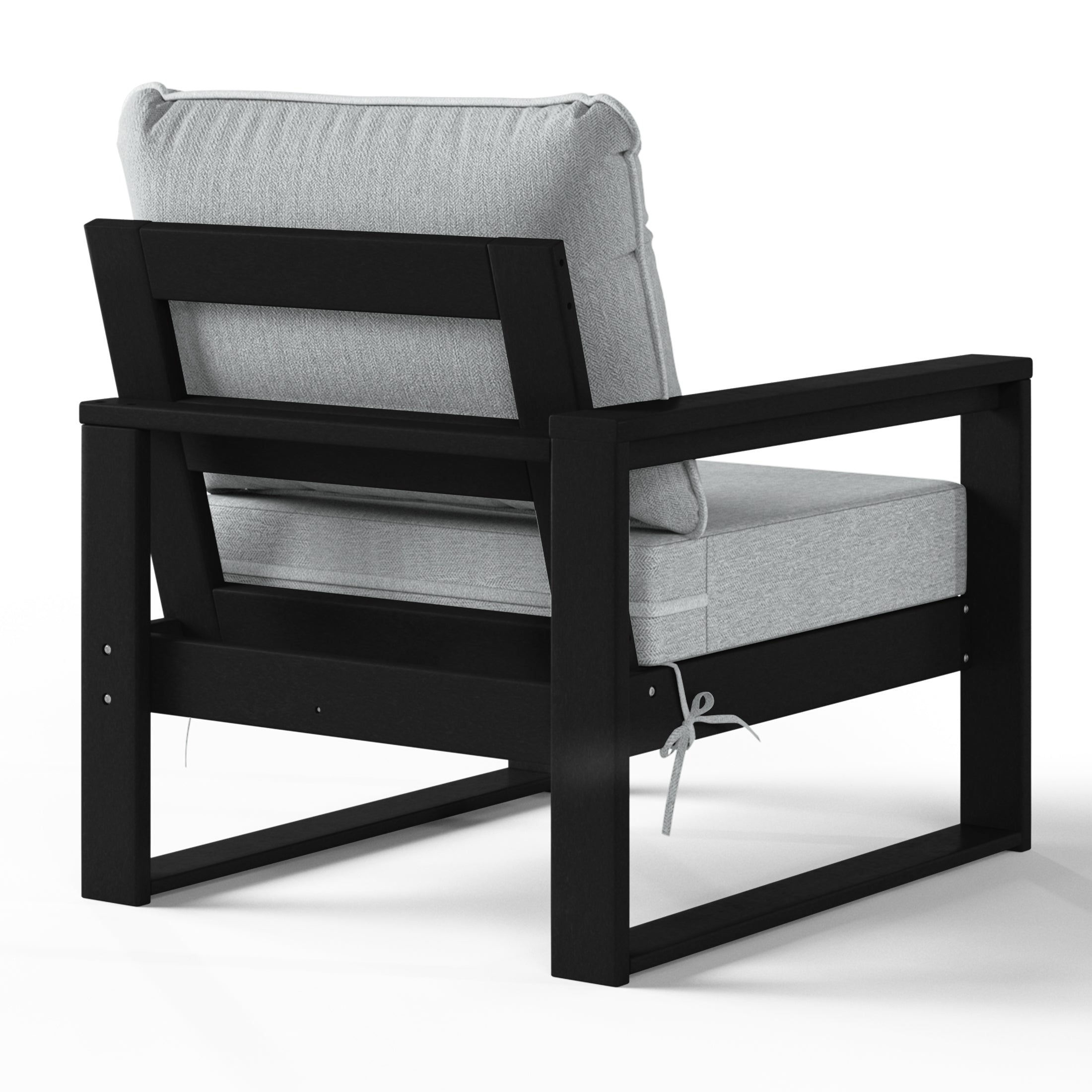 Signature All-Weather Outdoor Modular Patio Deep Seating Left Arm Chair (Left Arm Sectional Seat) Seahawk Designs Patio Chairs