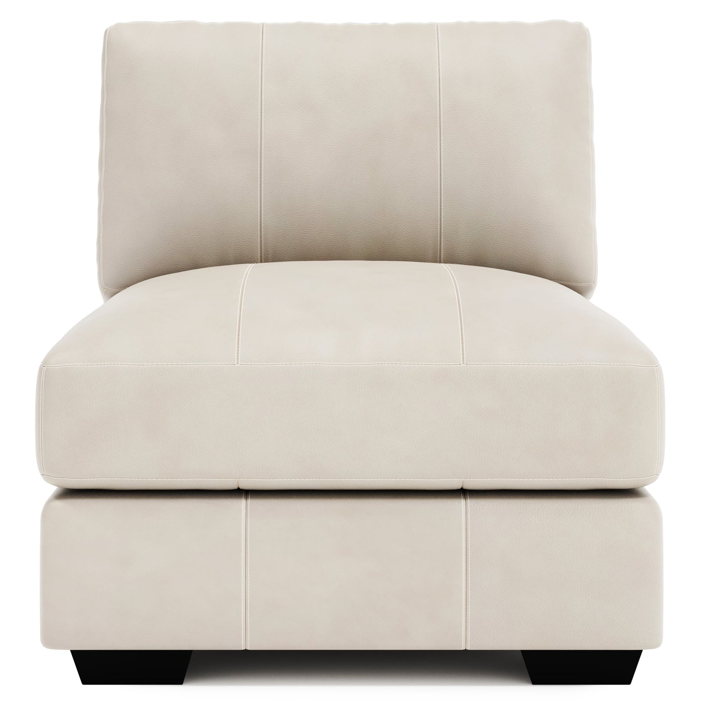 Dawkins Leather Armless Chair