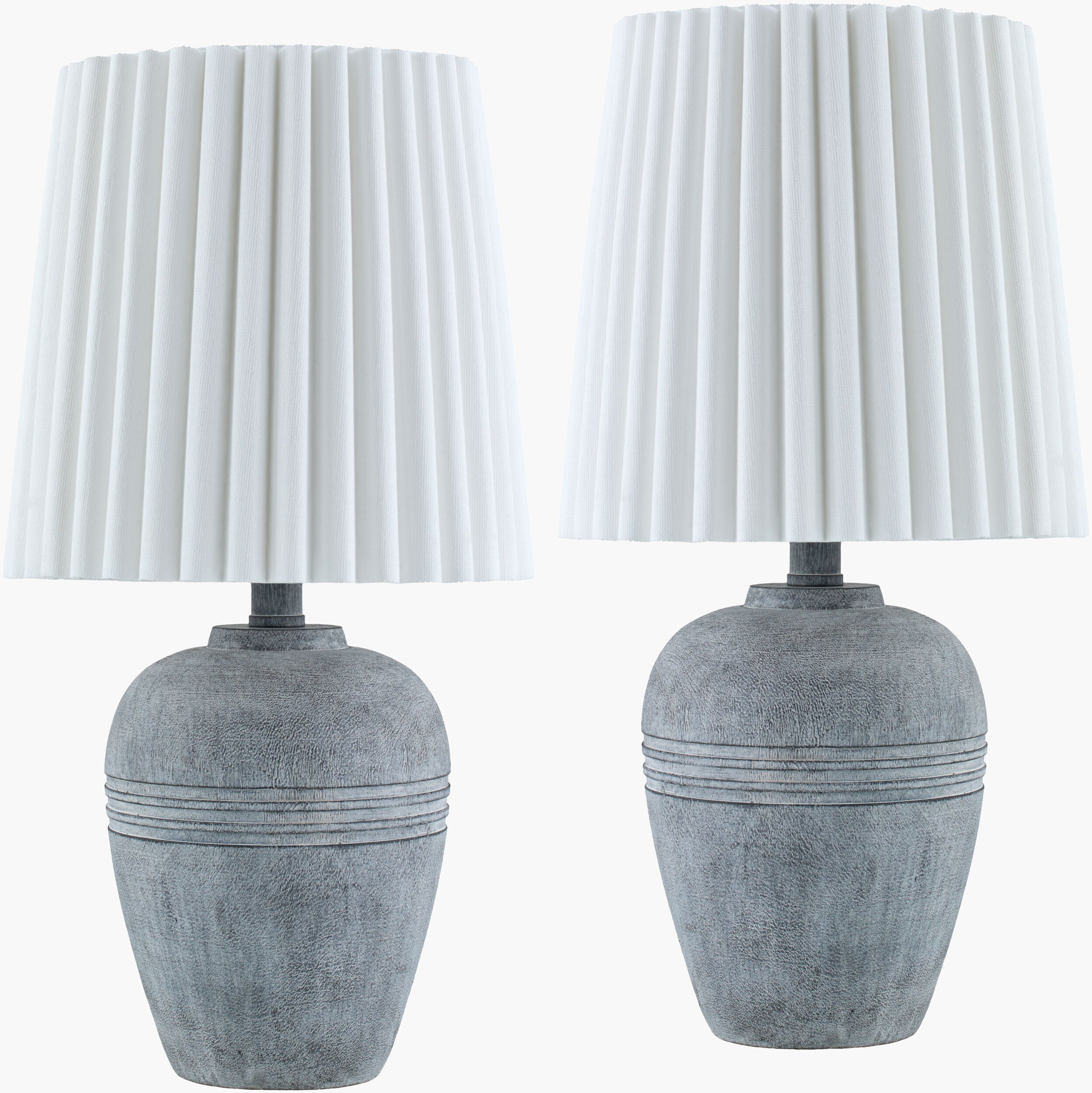 Kakisa Accent Table Lamp — Gray