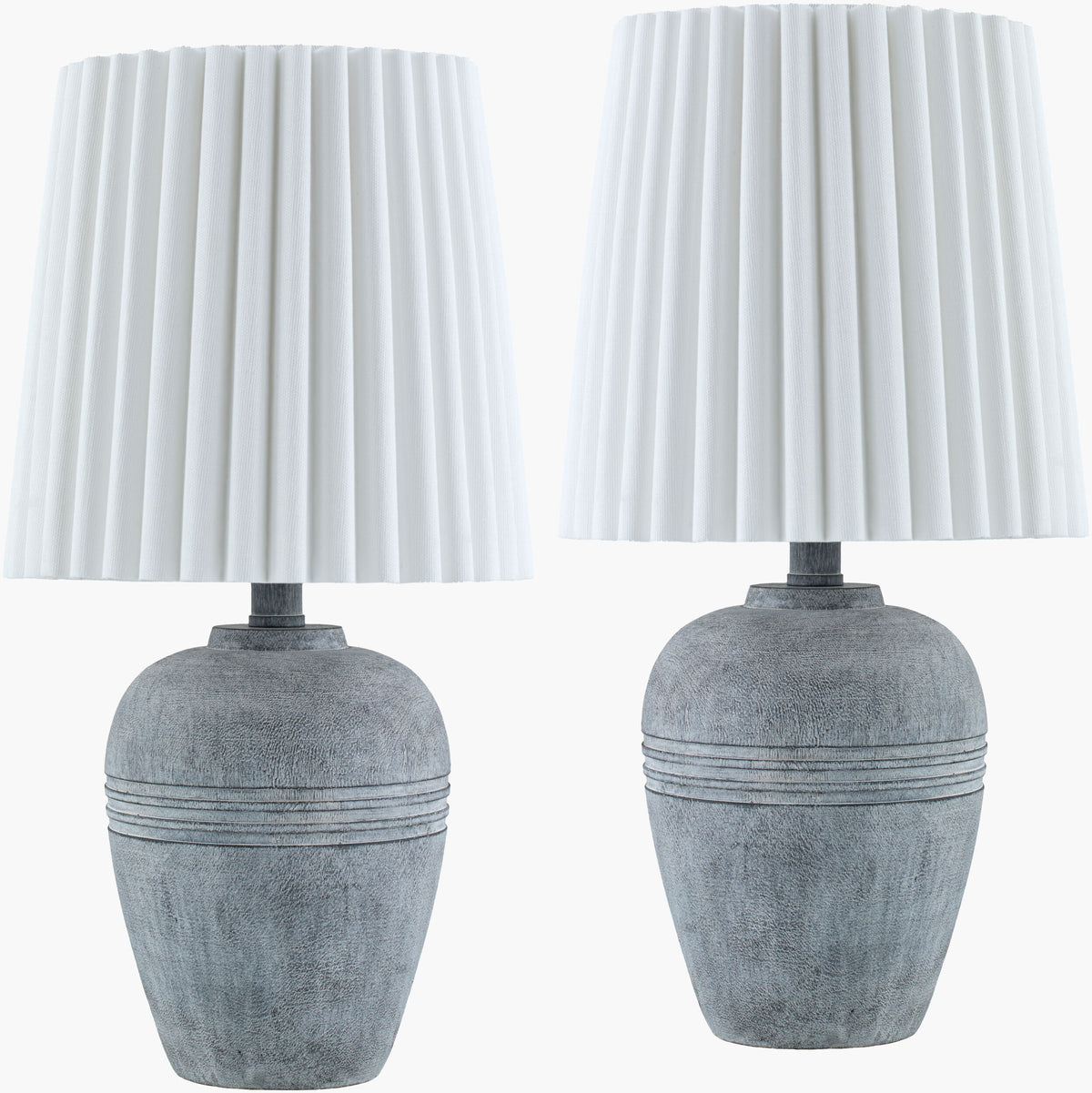 Kakisa Accent Table Lamp — Gray