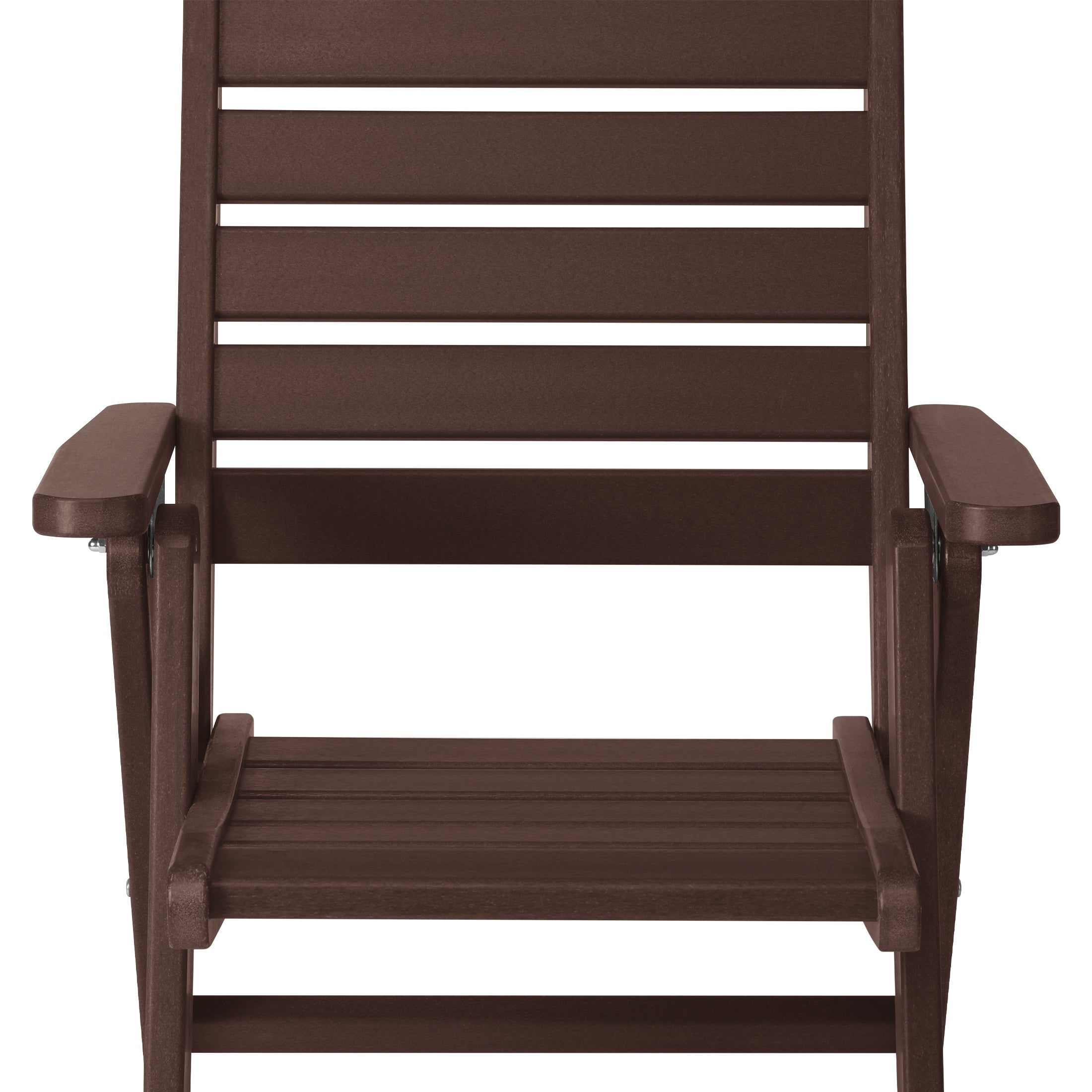 Aarhus All-Weather Outdoor Patio Folding Tall Back Dining Chair (38" High) Seahawk Designs Patio Dining Chairs