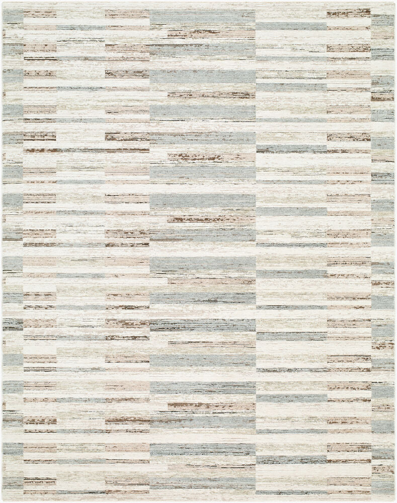 Keller Machine Woven Rug — Beige/Black