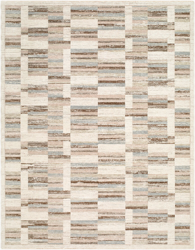 Keller Machine Woven Rug — Beige/Charcoal
