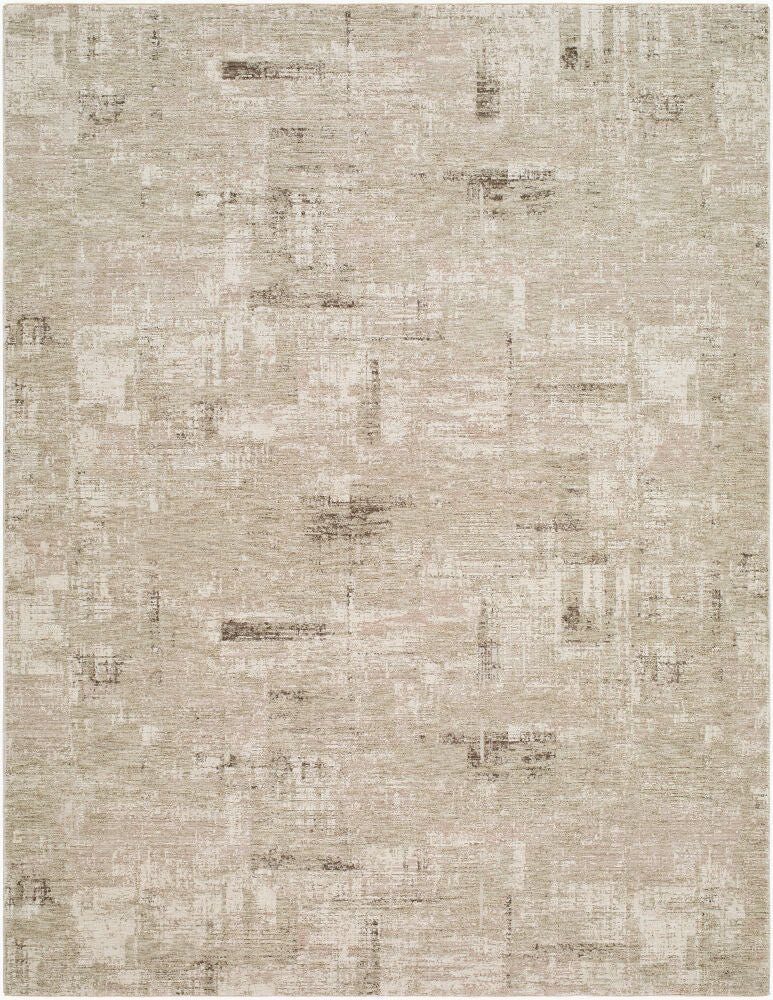 Keller Machine Woven Rug — Beige/Charcoal
