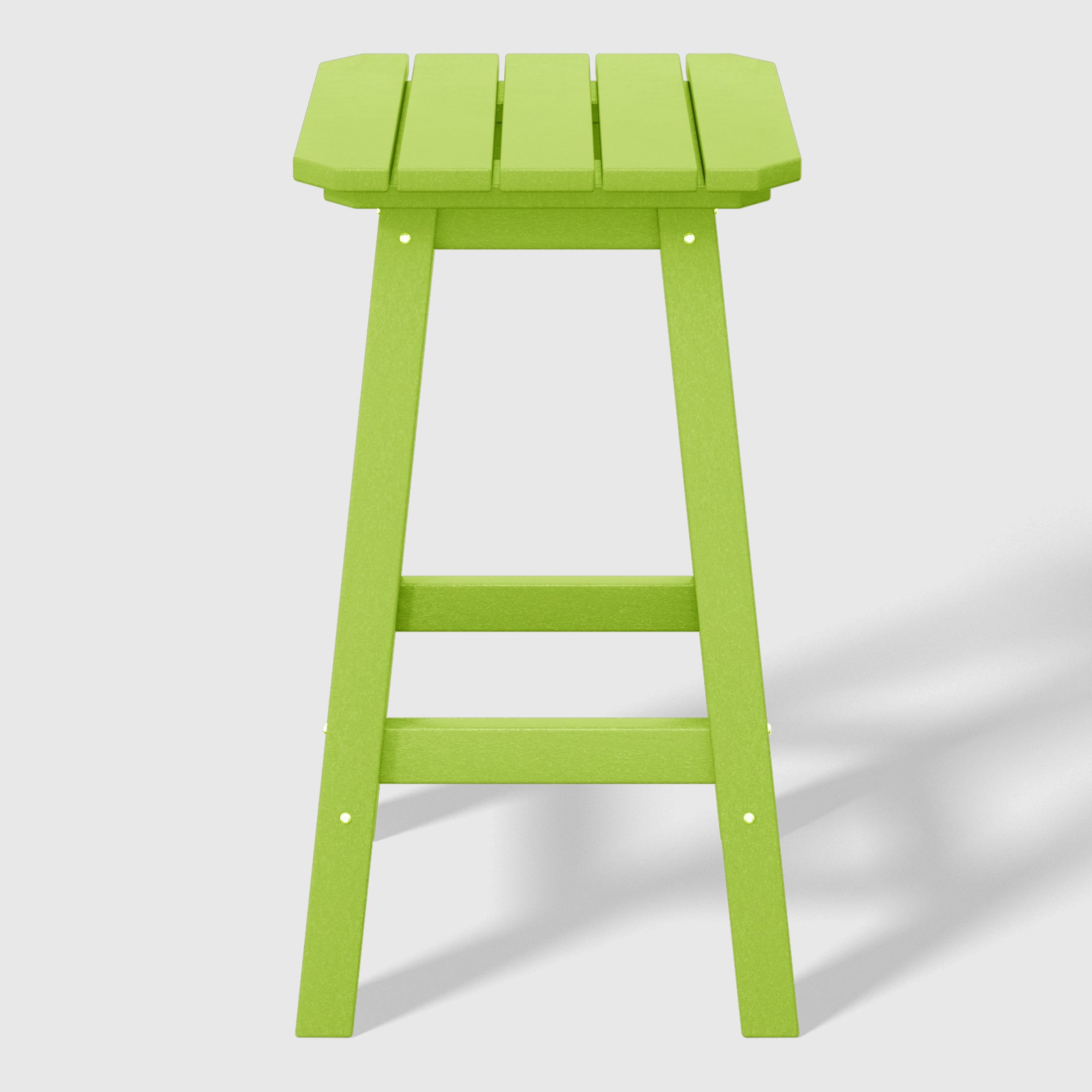 Stockholm All-Weather Outdoor Square Counter Stool (24" Seat Height) Seahawk Designs Patio Bar & Counter Stools