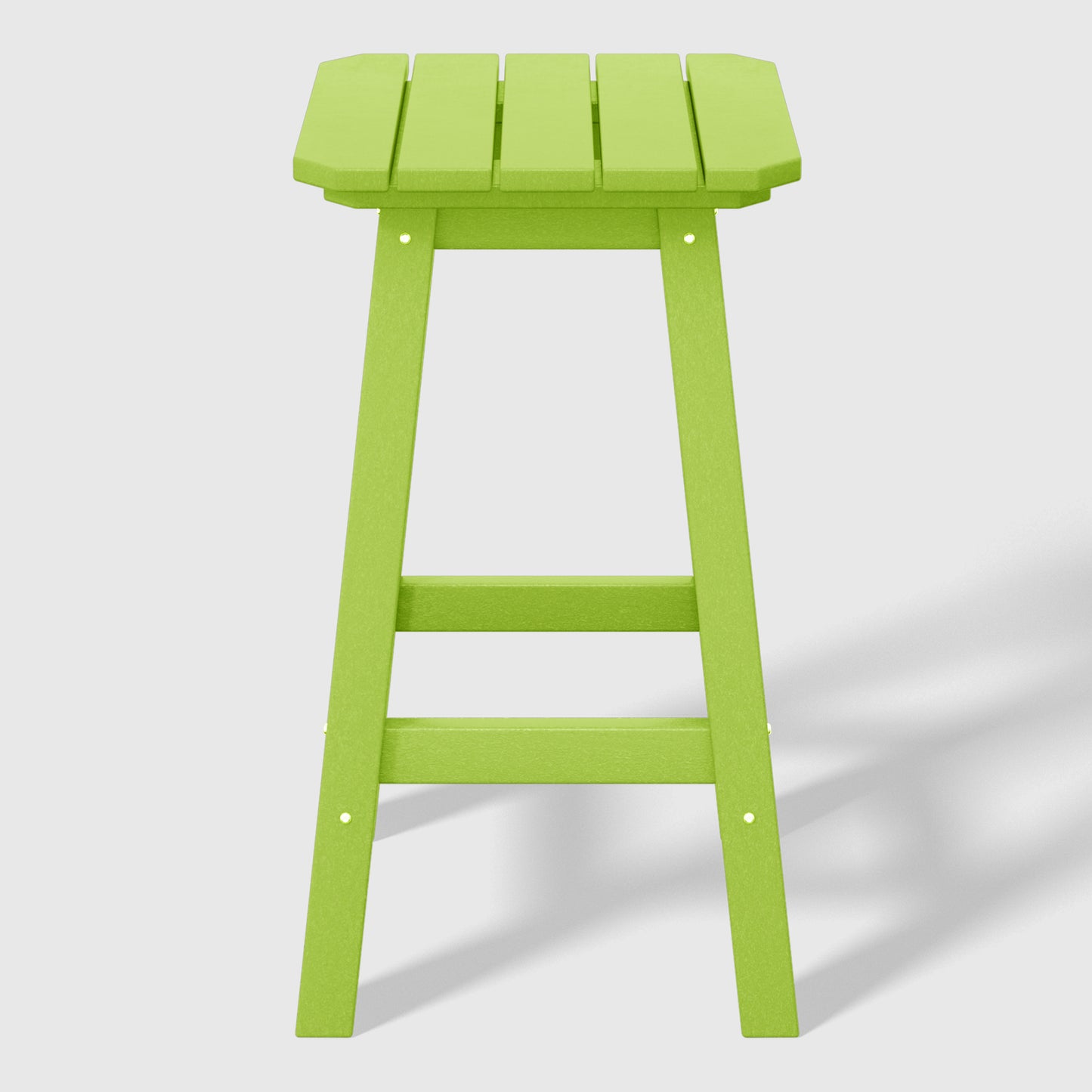 Stockholm All-Weather Outdoor Square Counter Stool (24" Seat Height) Seahawk Designs Patio Bar & Counter Stools