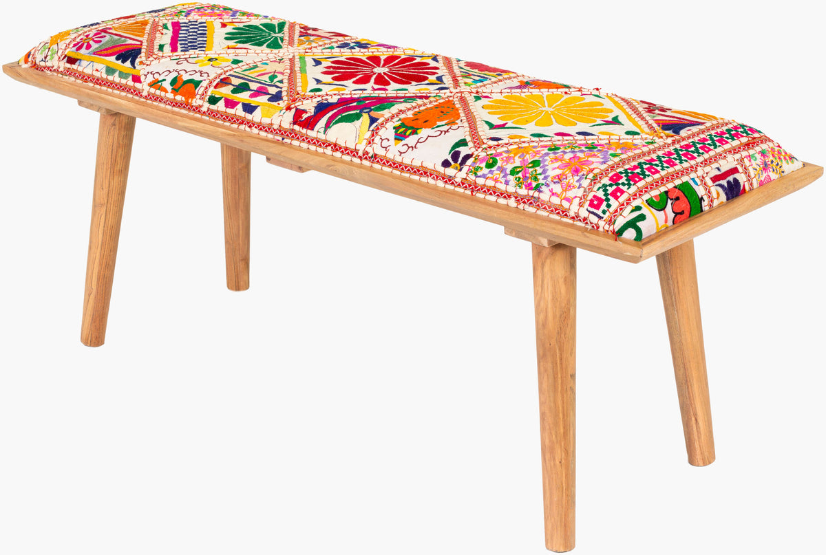 Karma Bench — Brown/Cream