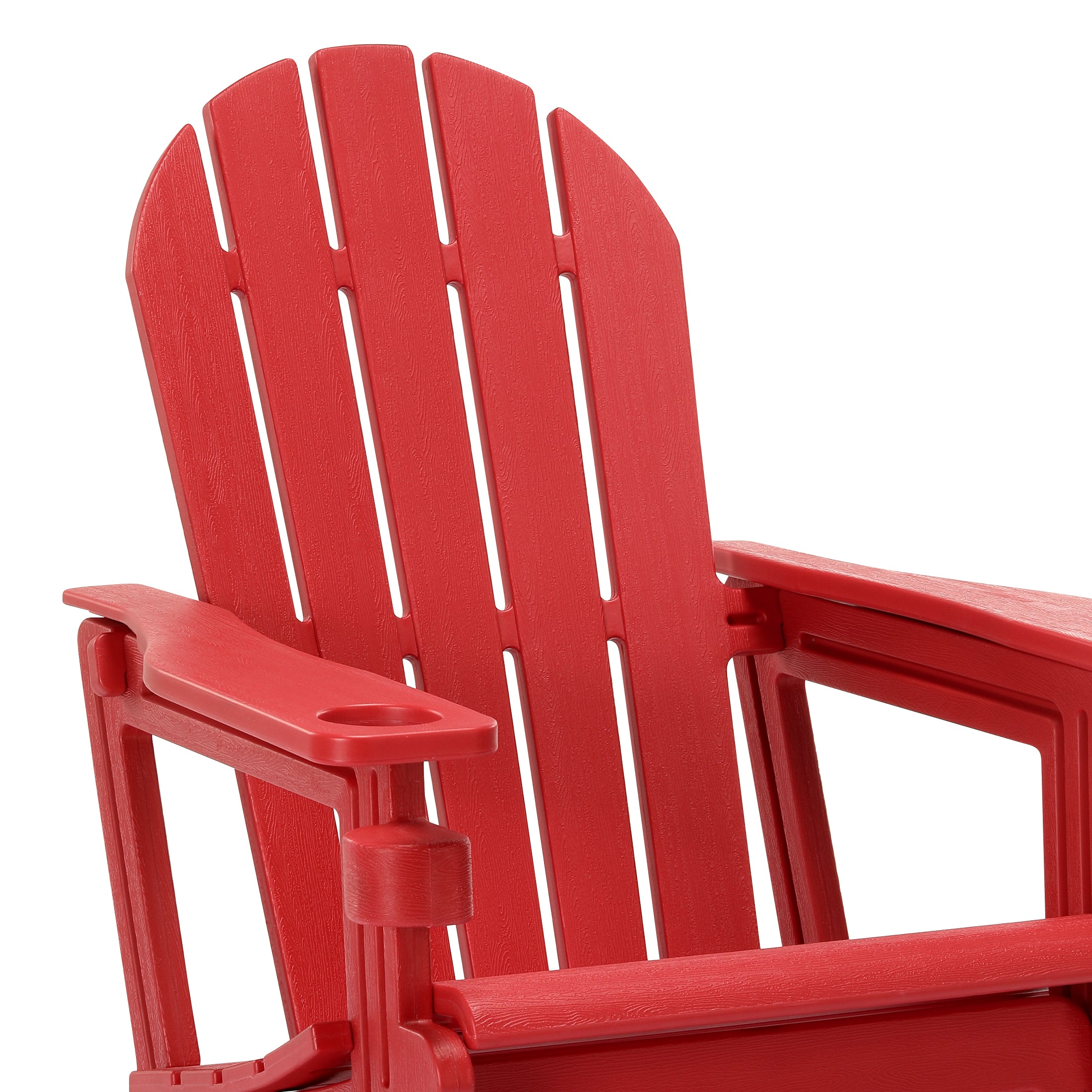 Snap'n Lock Adirondack Chair with Cupholder (No Tools or Hardware) Seahawk Designs Adirondack Chairs