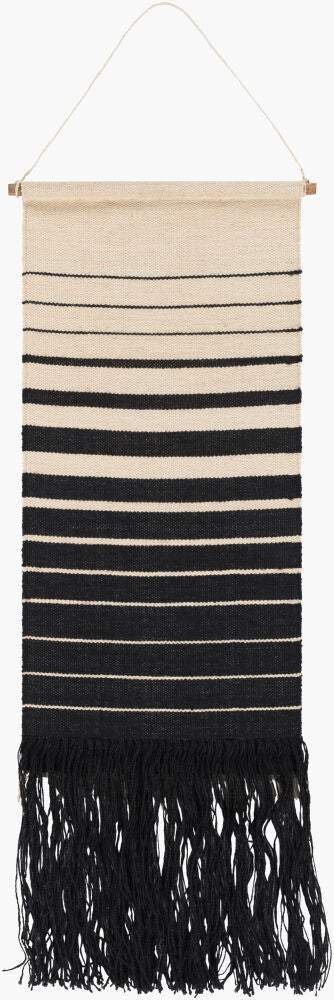 Kamal Wall Hanging — Beige/Black