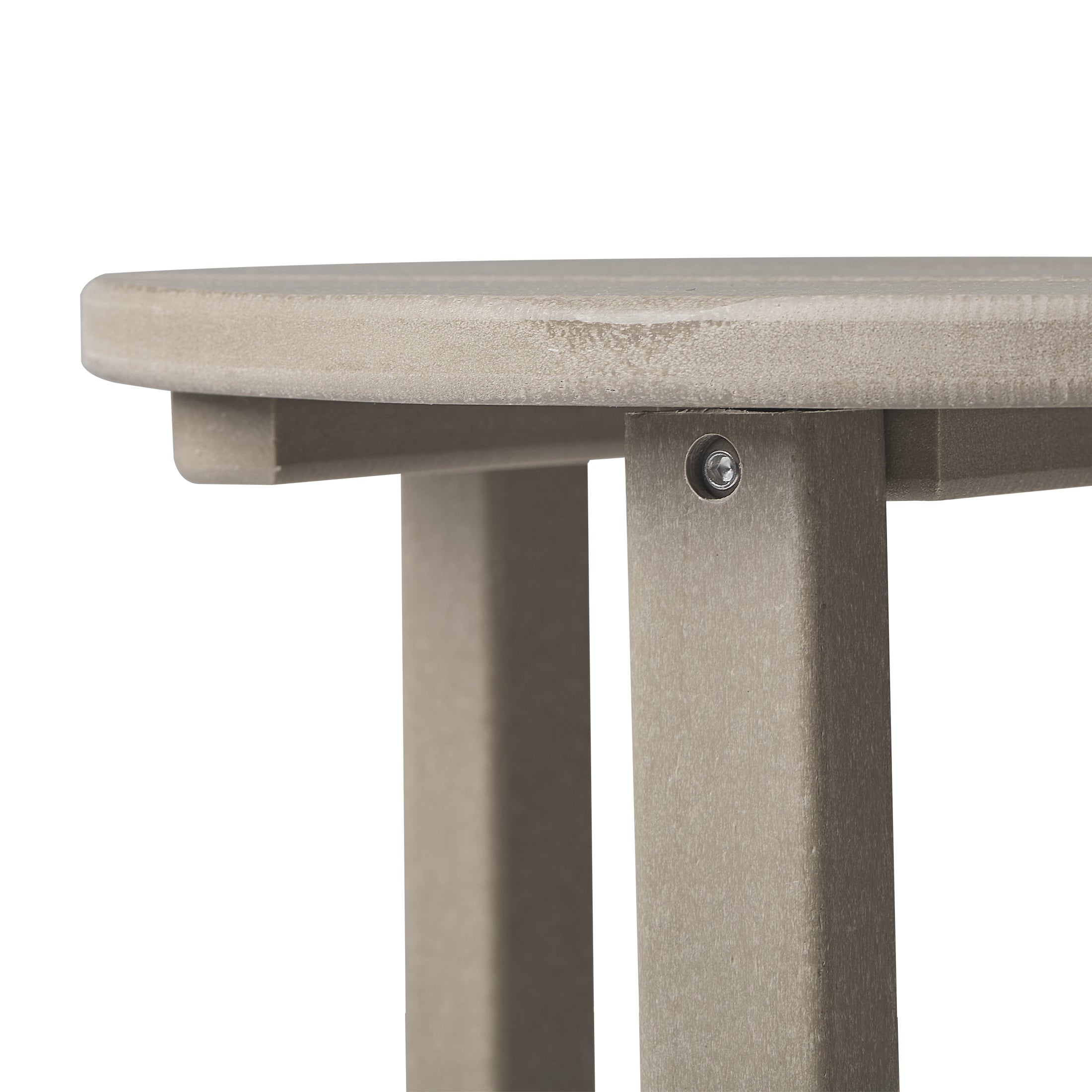 Tuscany All-Weather Outdoor Round Side Table (18" Height) Seahawk Designs Patio Side Tables