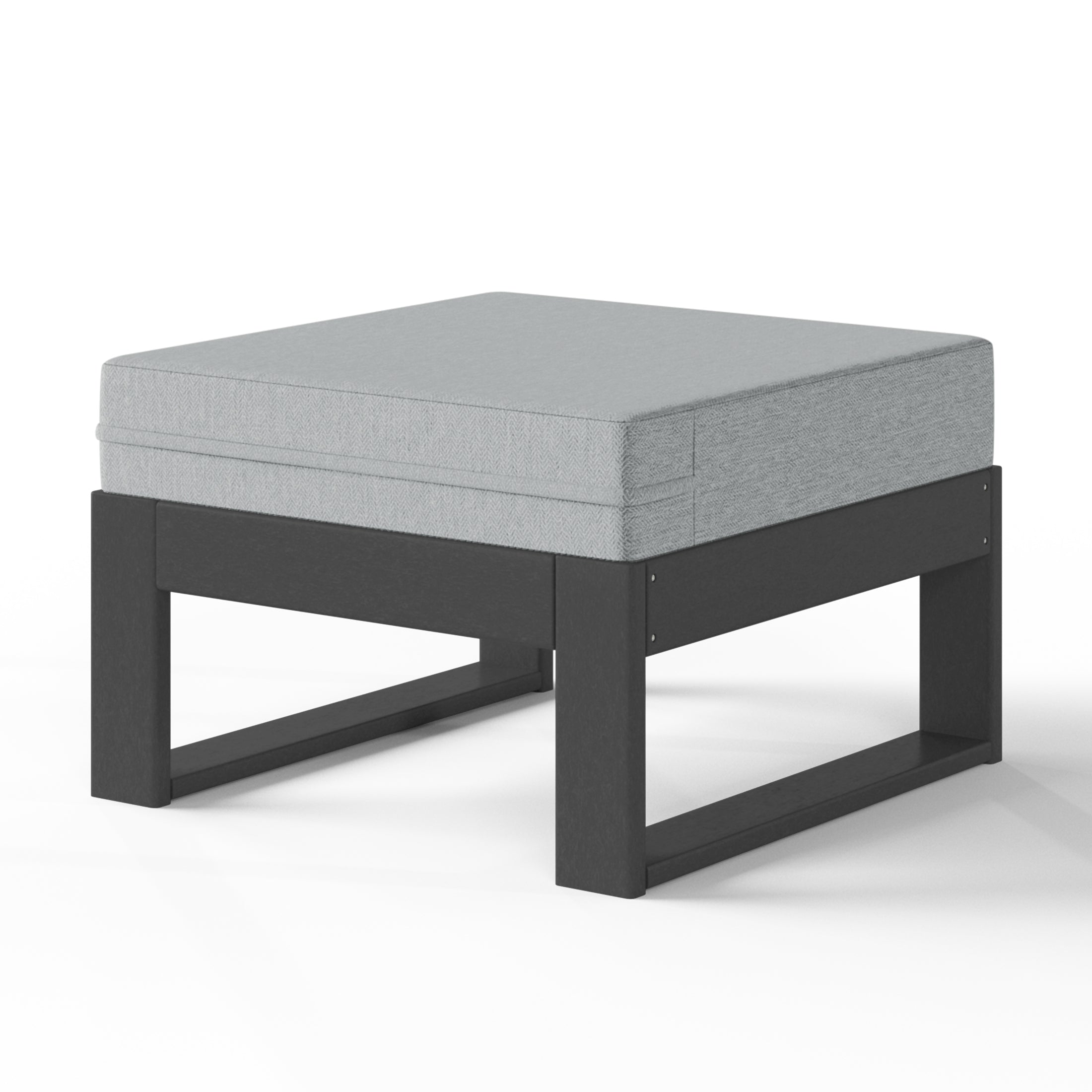 Signature All-Weather Outdoor Modular Patio Deep Seating Ottoman Seahawk Designs Patio Ottomans