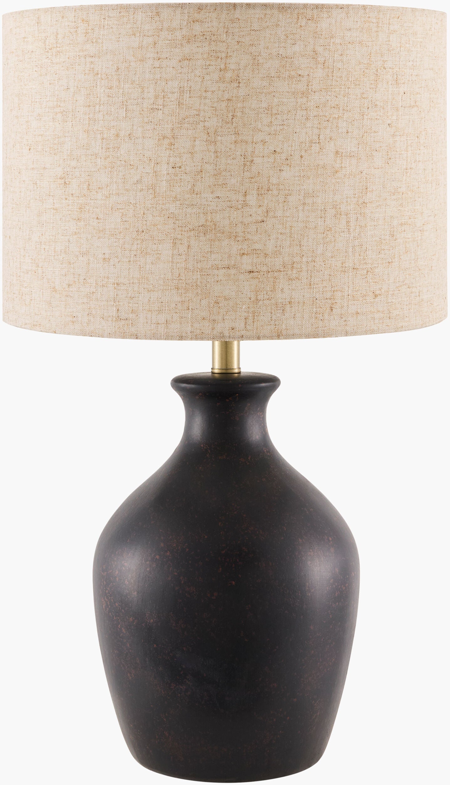 Karole Accent Table Lamp — Black