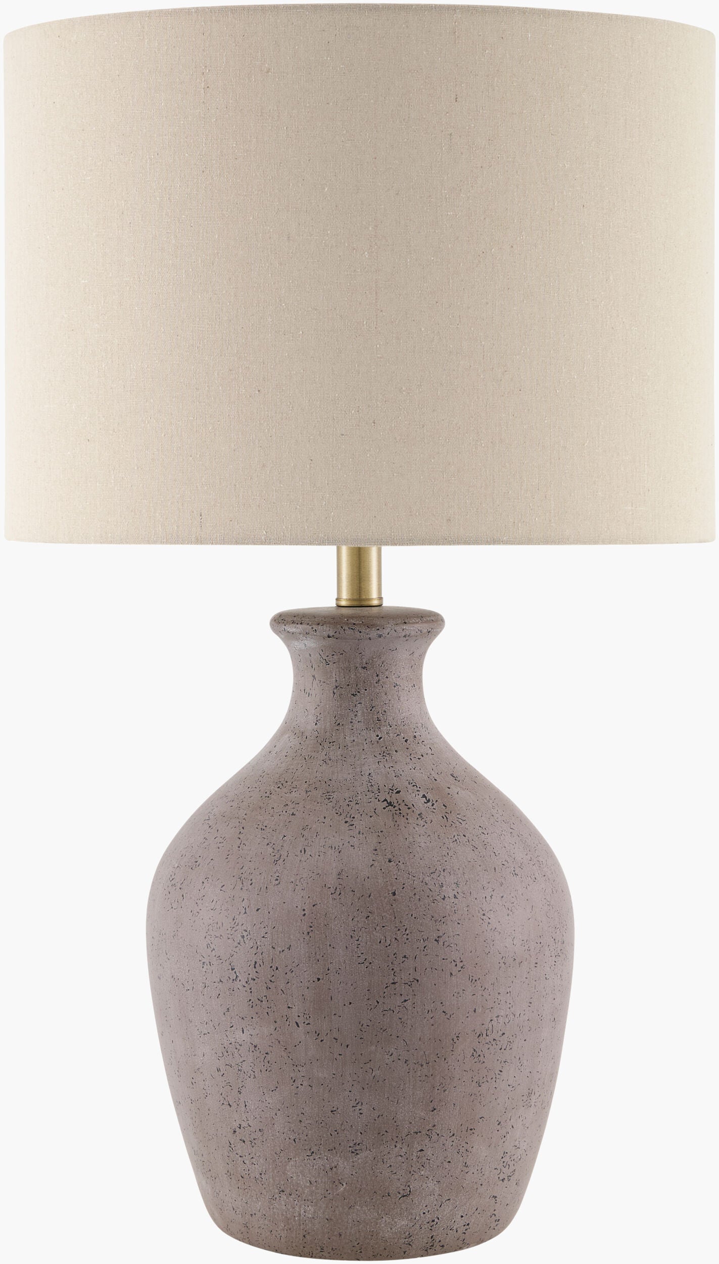 Karole Accent Table Lamp — Gray