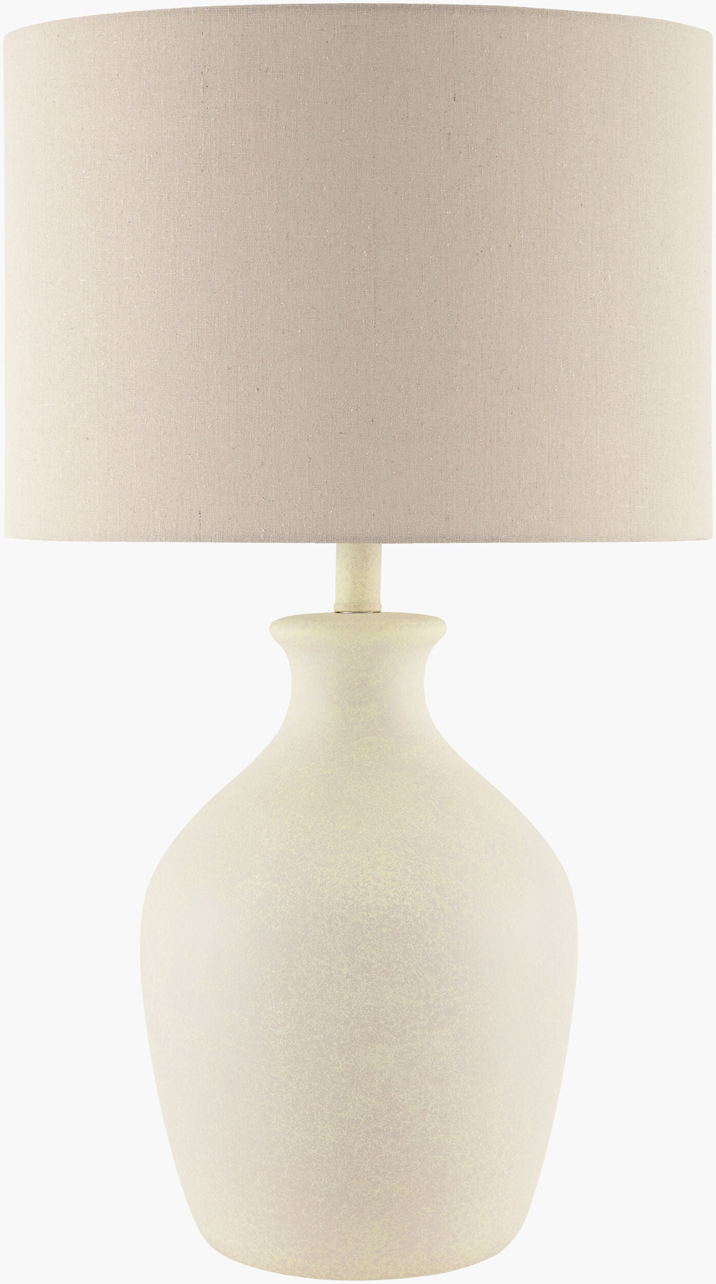 Karole Accent Table Lamp — White
