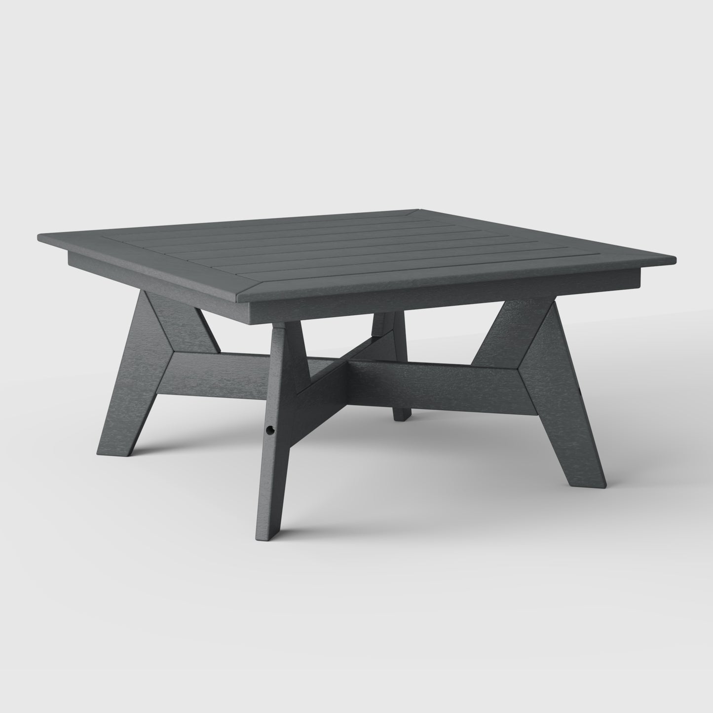Scottsdale All-Weather Outdoor Square Coffee Table (37" Top) Gray Seahawk Designs Patio Coffee Tables