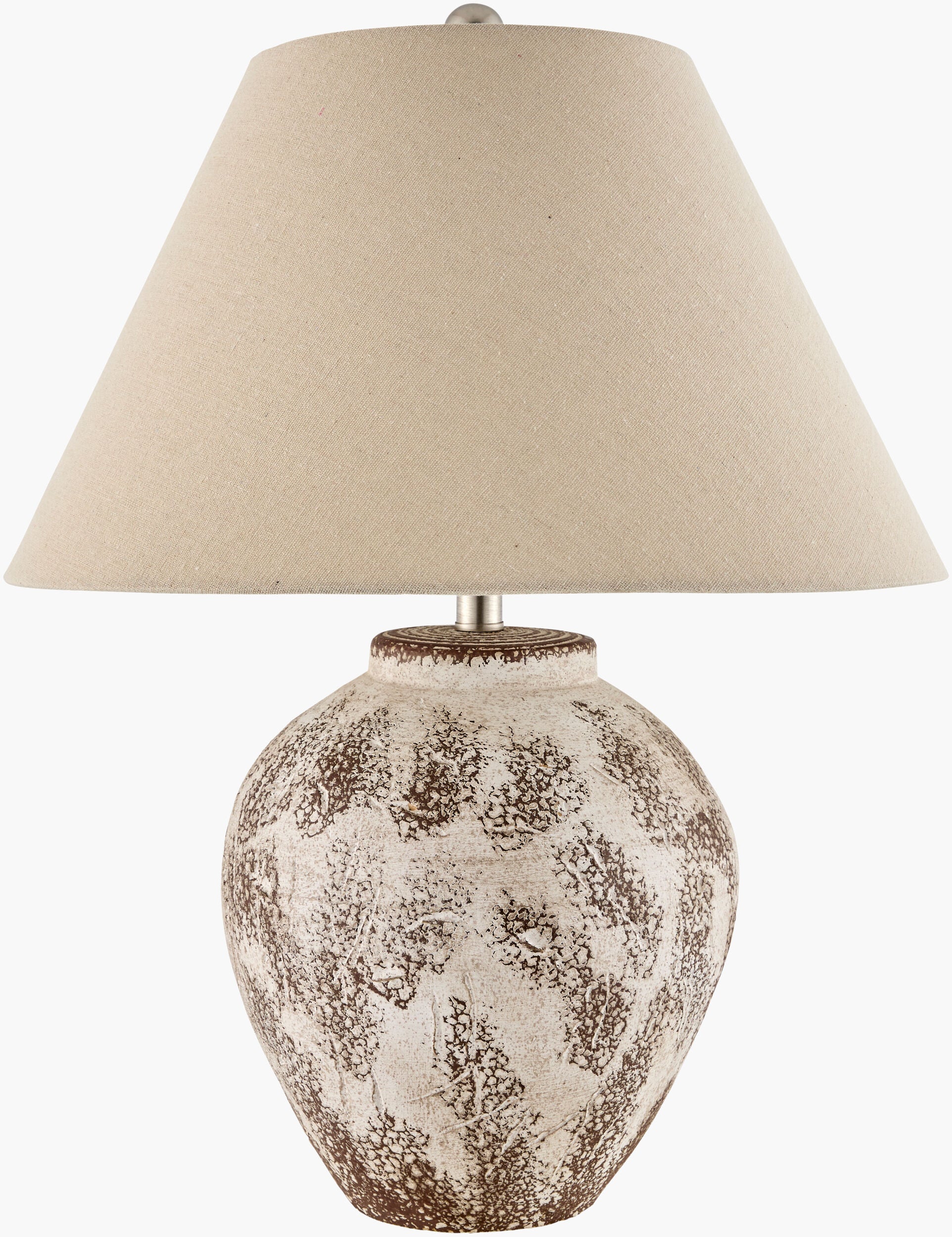 Kremis Accent Table Lamp — Brown