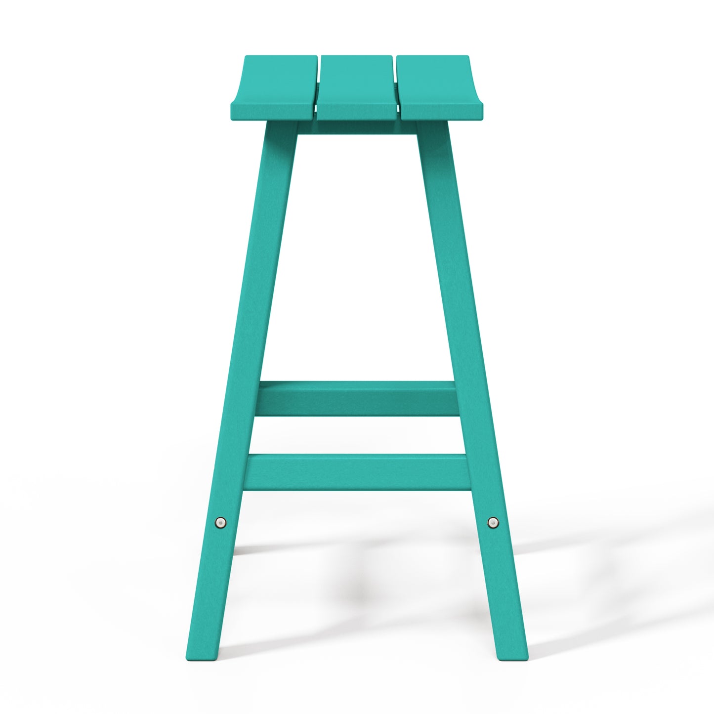 Stockholm All-Weather Outdoor Saddle Counter Stool (24" Height) Seahawk Designs Patio Bar & Counter Stools
