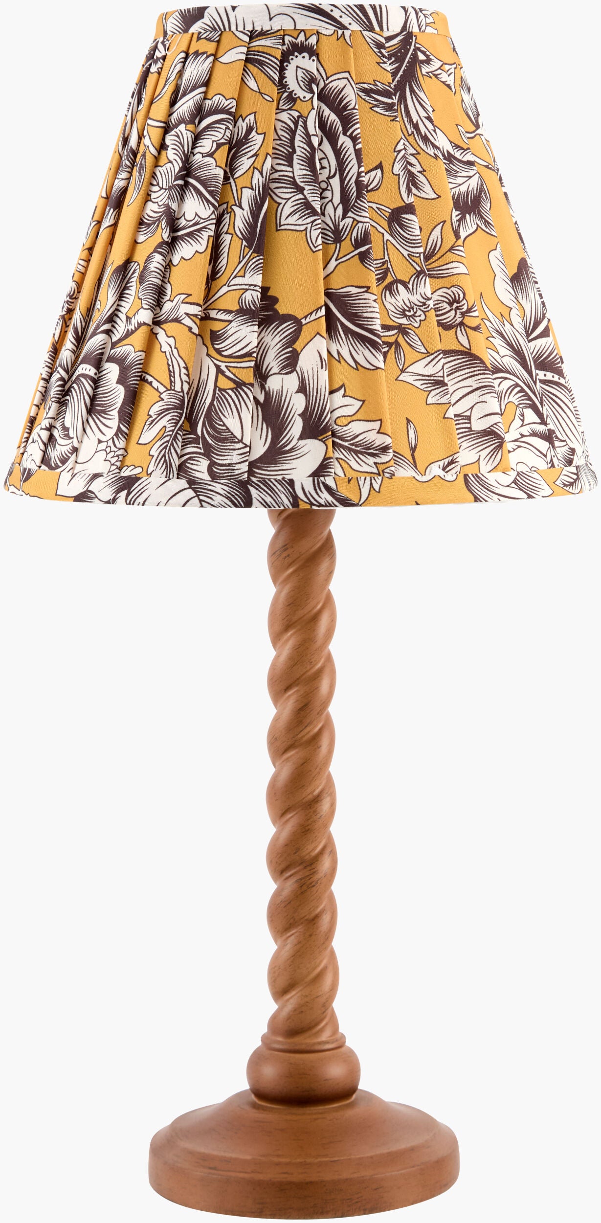 Kervan Accent Table Lamp — Brown