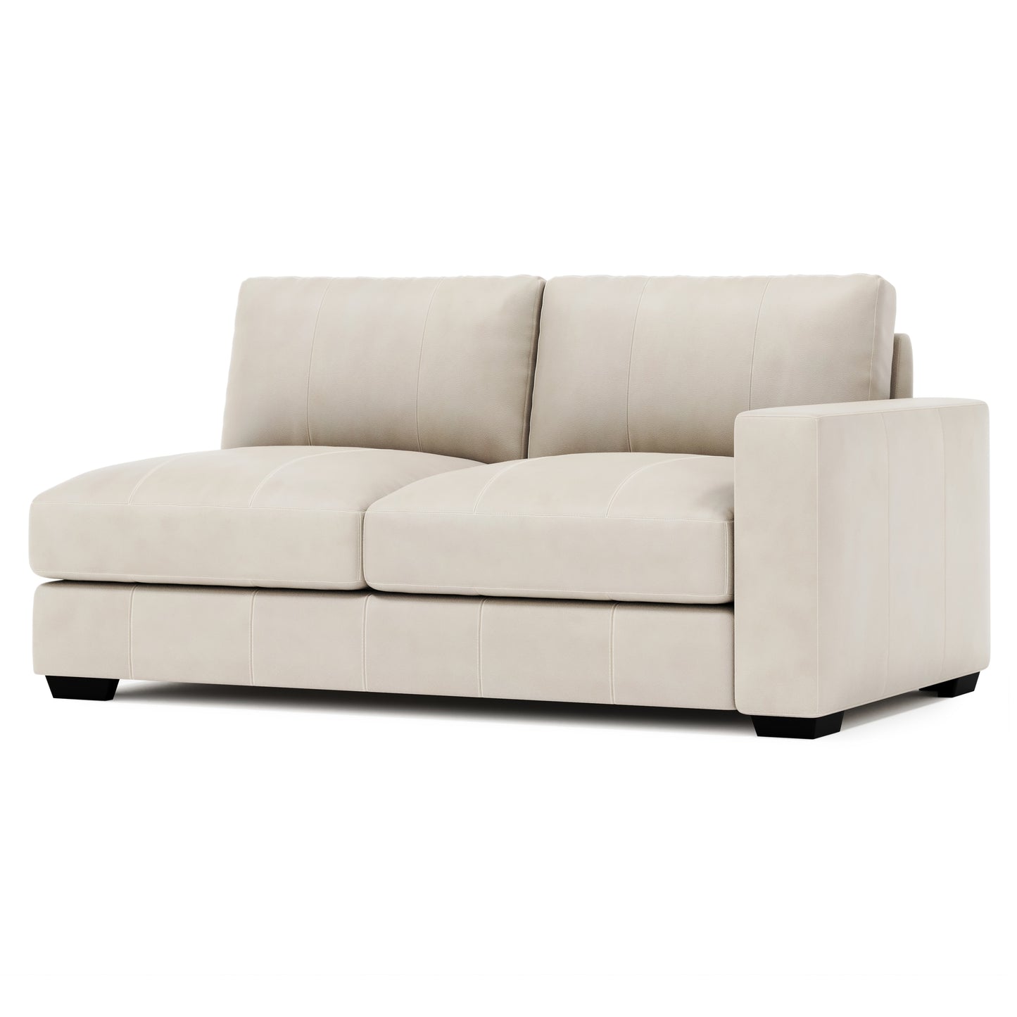 Dawkins Leather Right Arm Loveseat