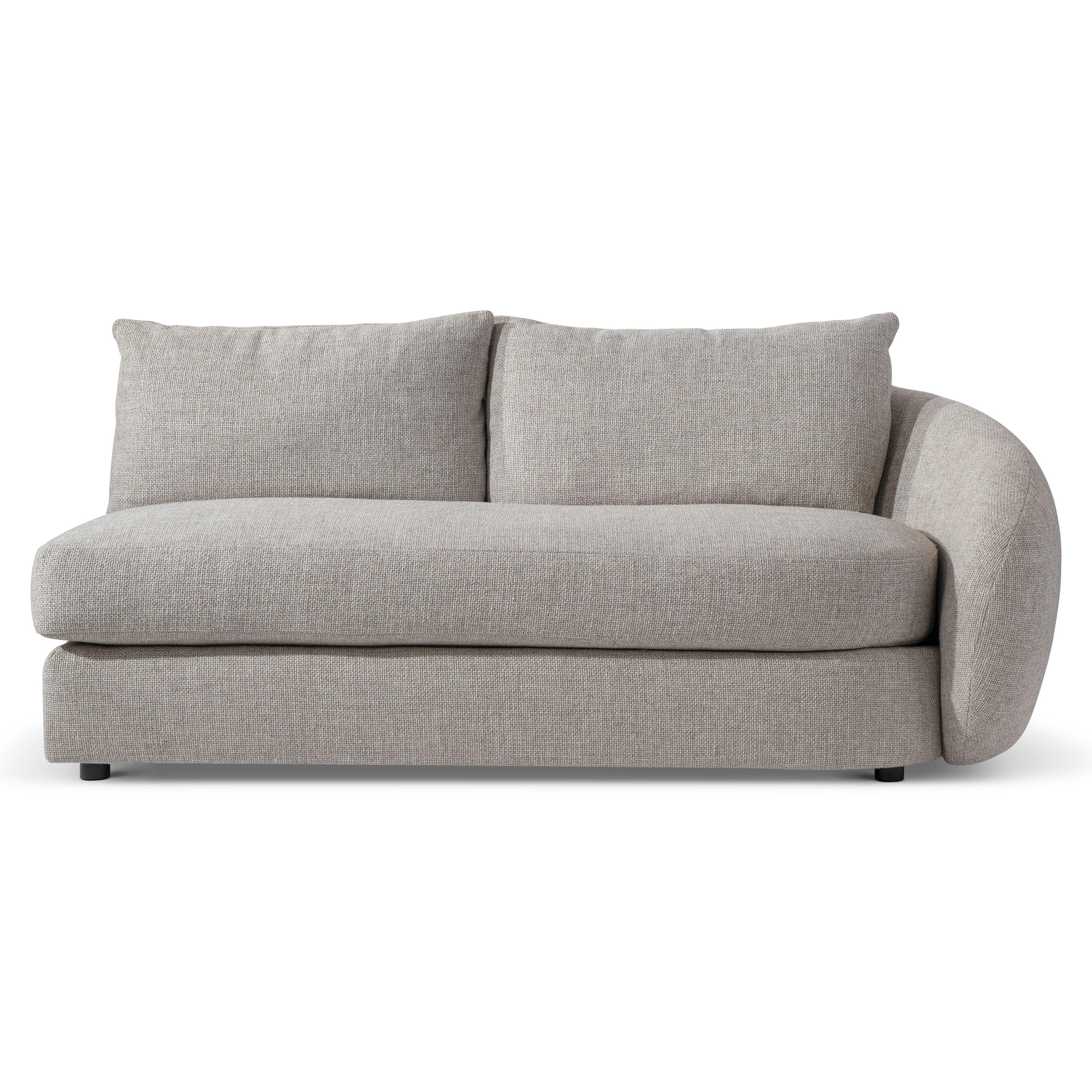 Moretti Fabric Right Arm Loveseat Bernhardt Interiors