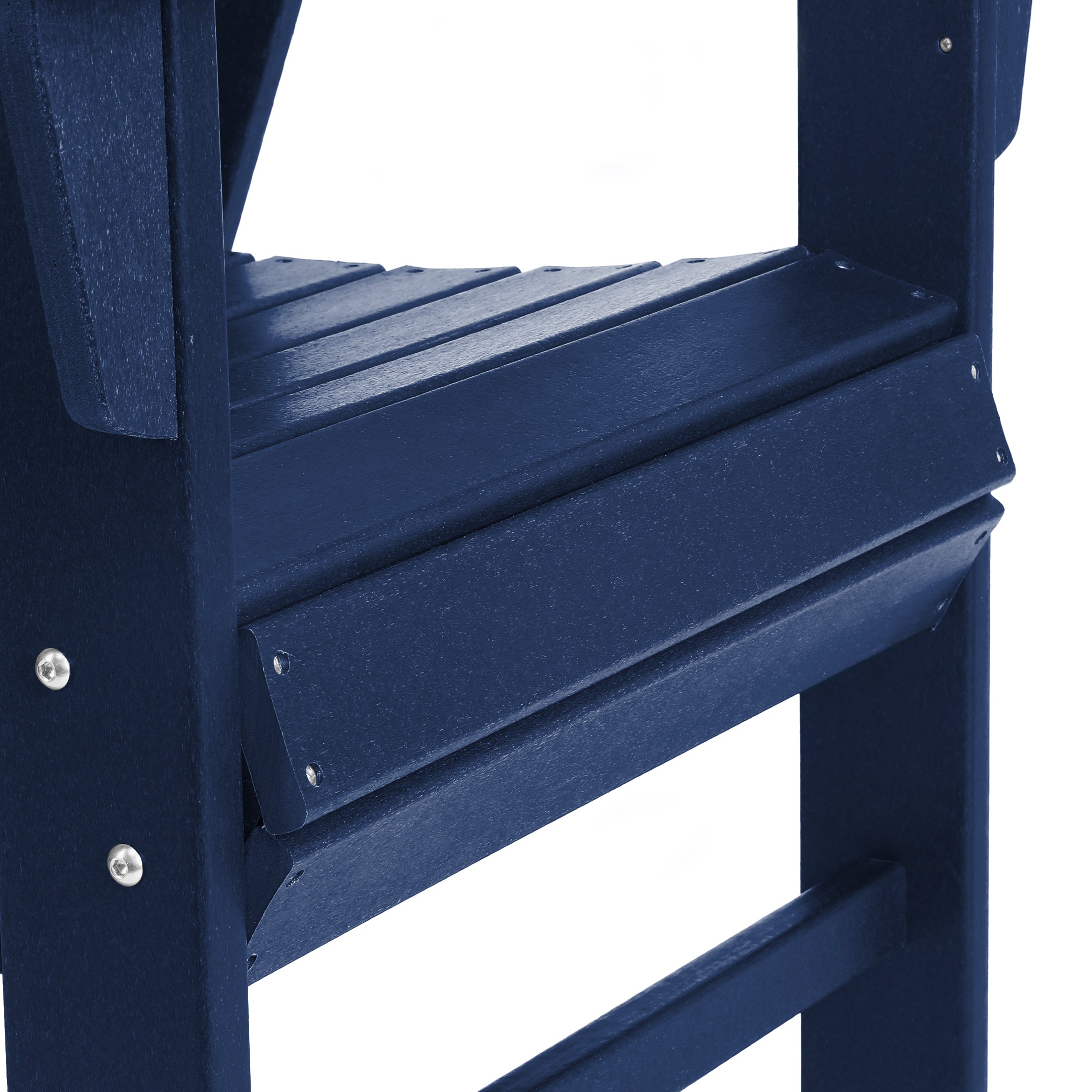 Malibu Modern All-Weather Outdoor Contoured Adirondack Dining Chair Seahawk Designs Patio Dining Chairs